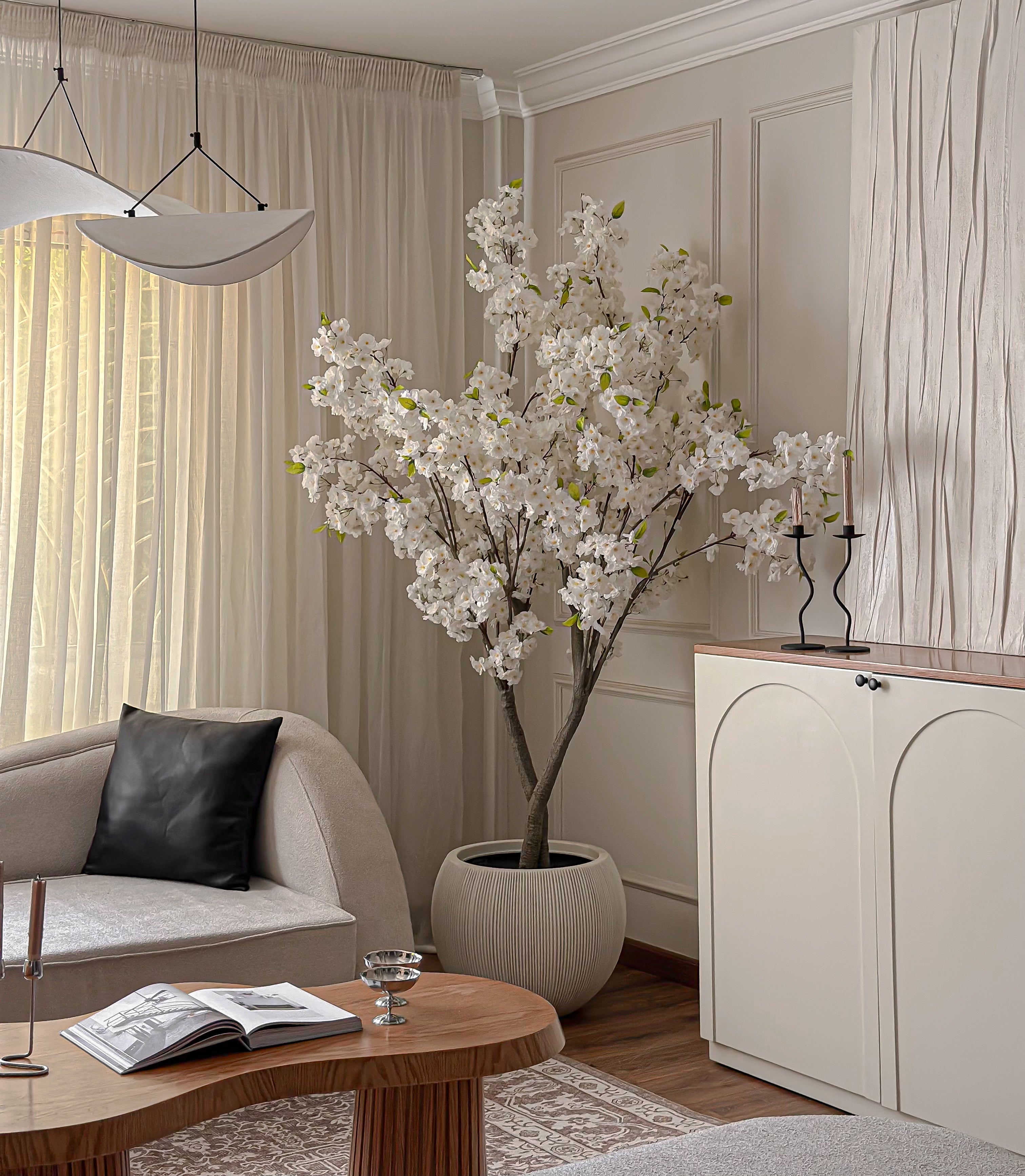 Cherry blossom faux tree -2 steams