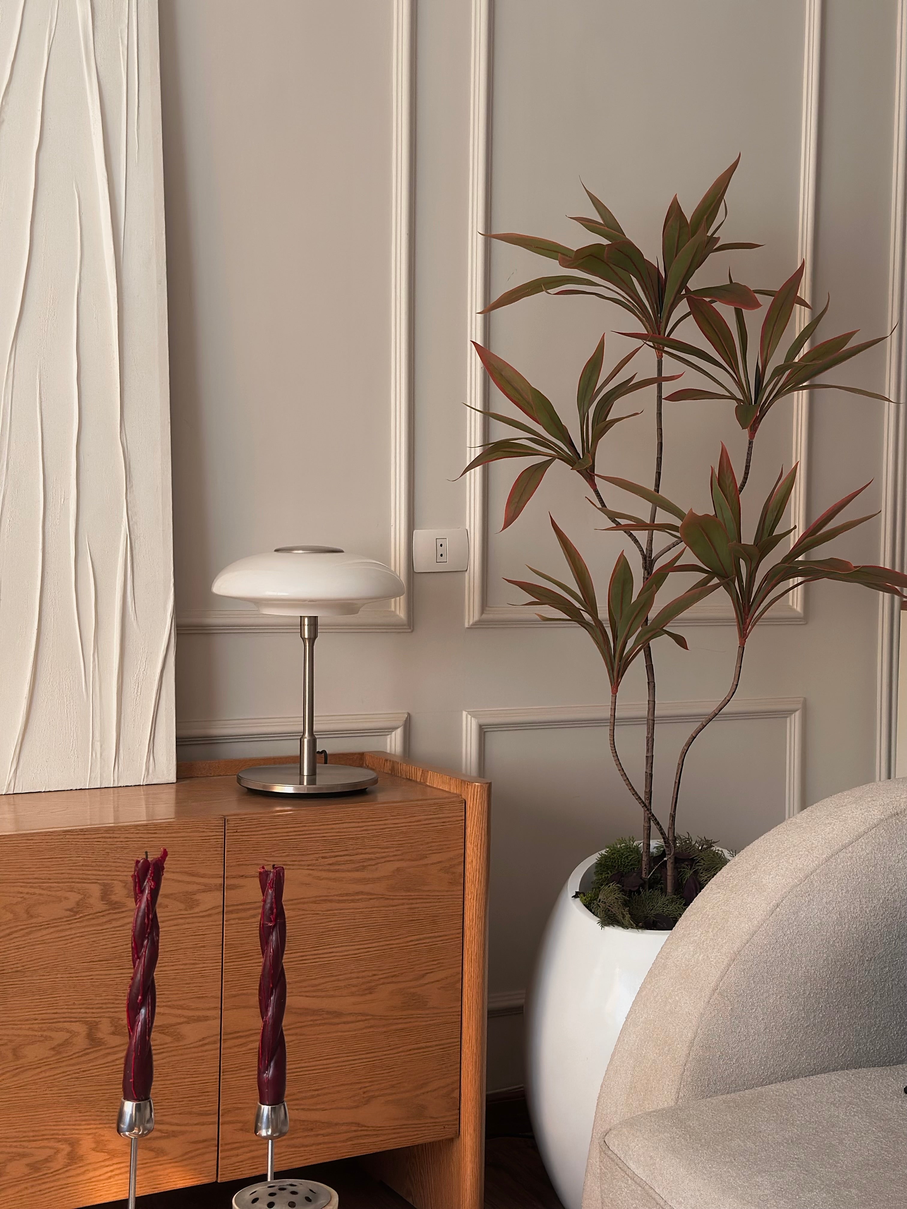 Mini Dracaena faux tree