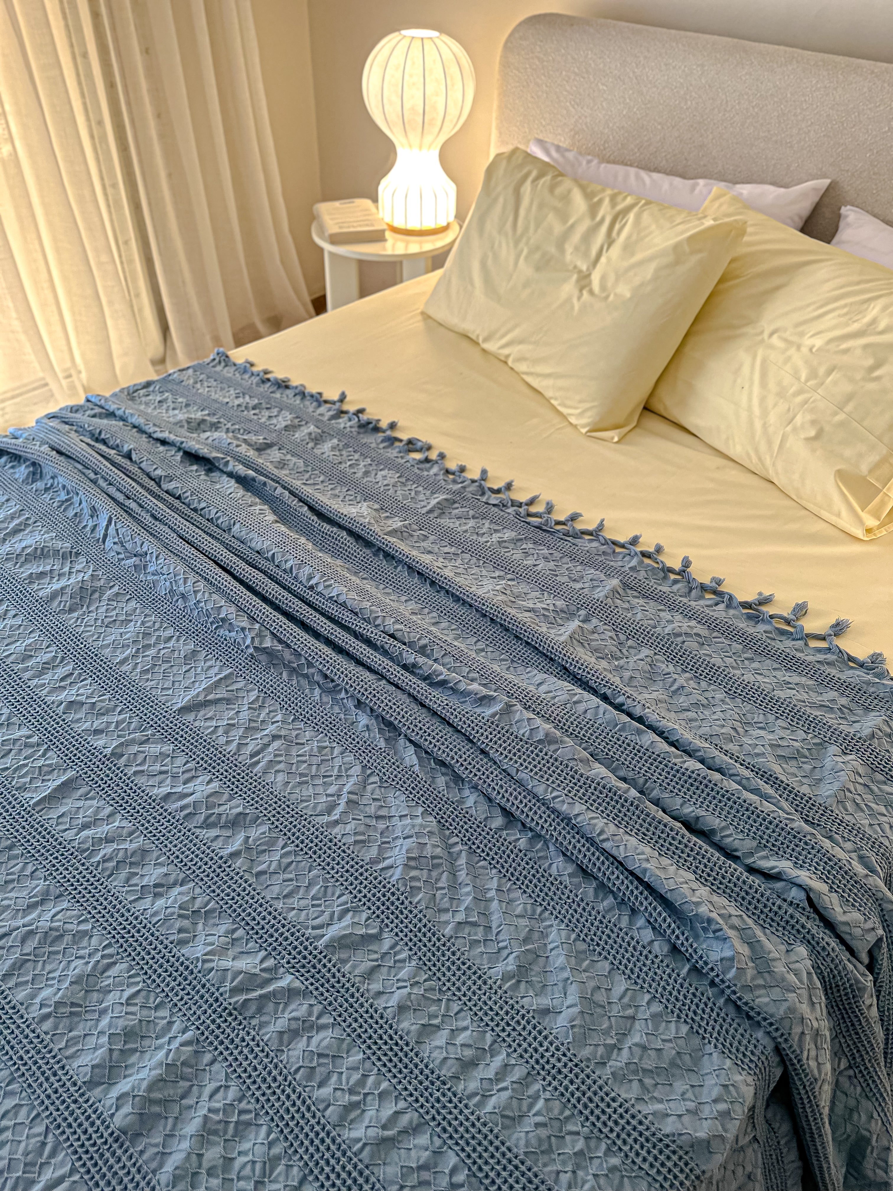 Waffle Summer Coverlet