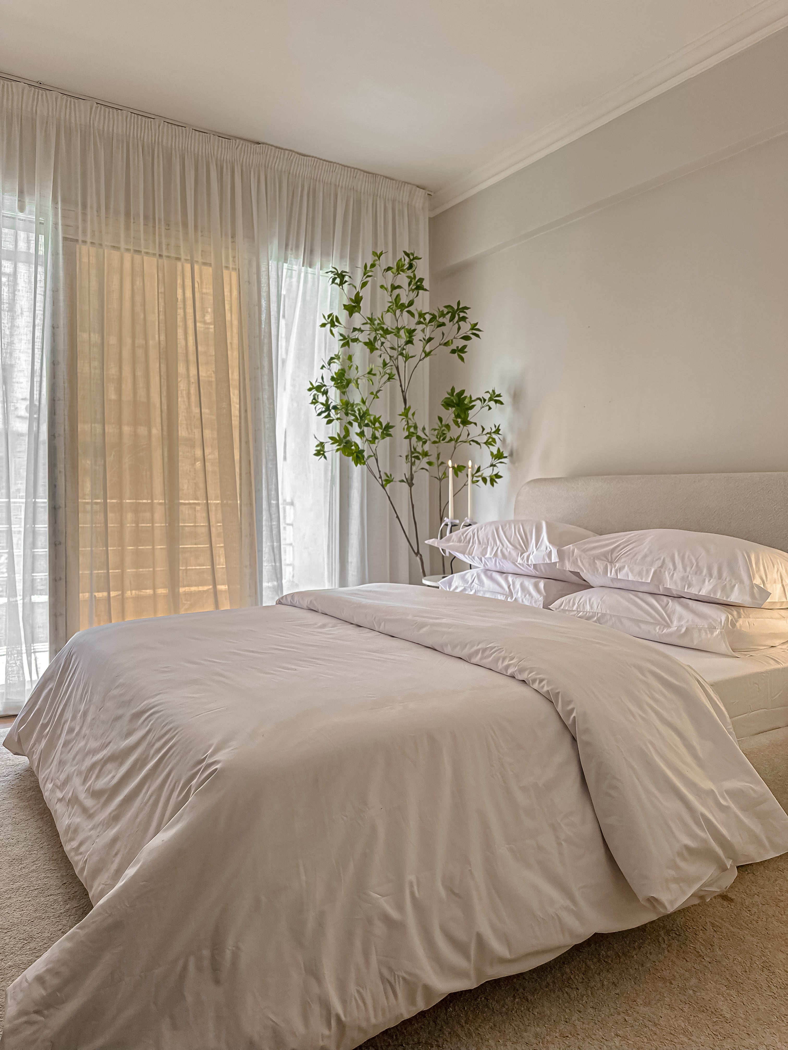 Boucle Bed Frame
