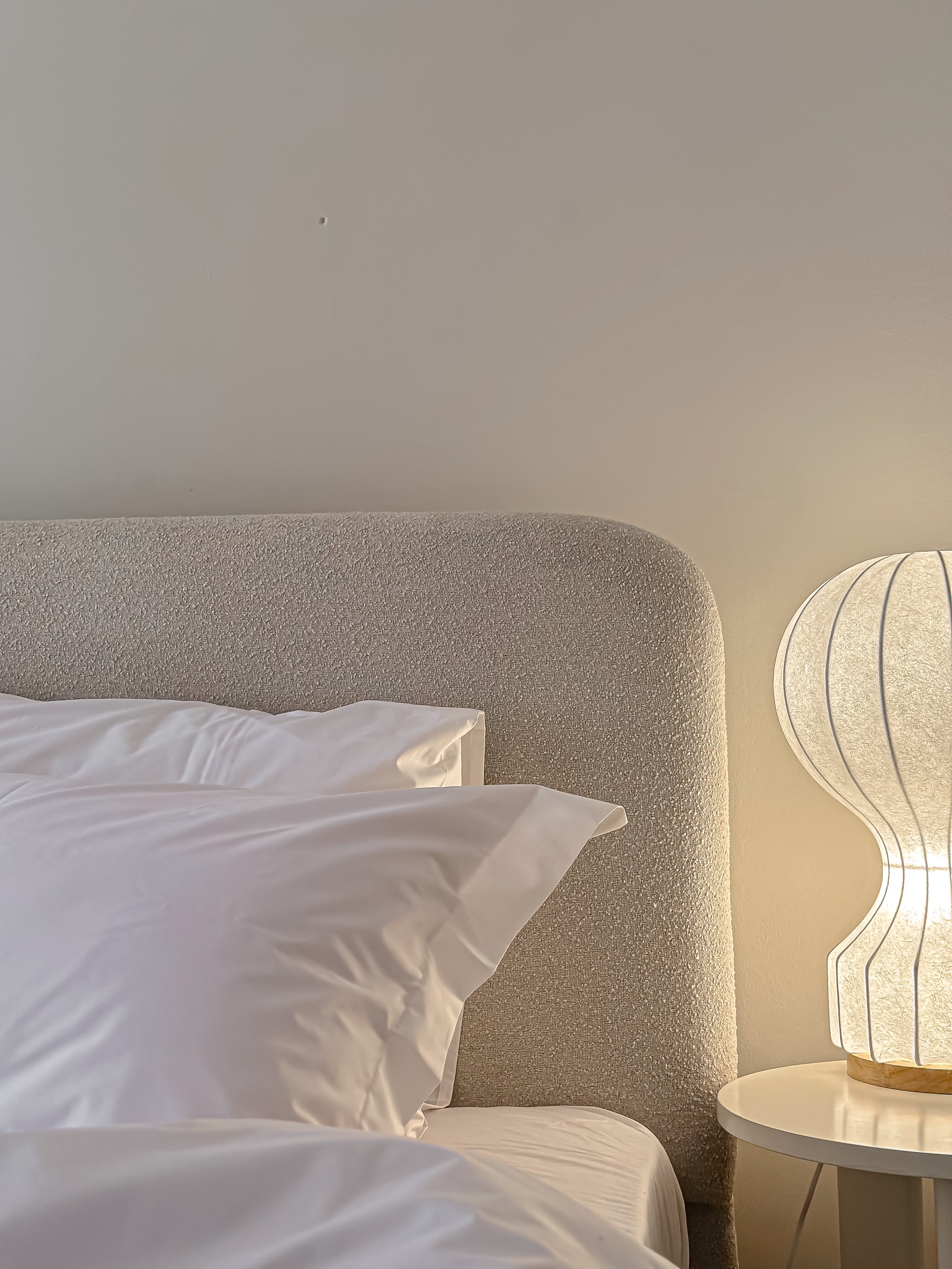 Boucle Bed Frame