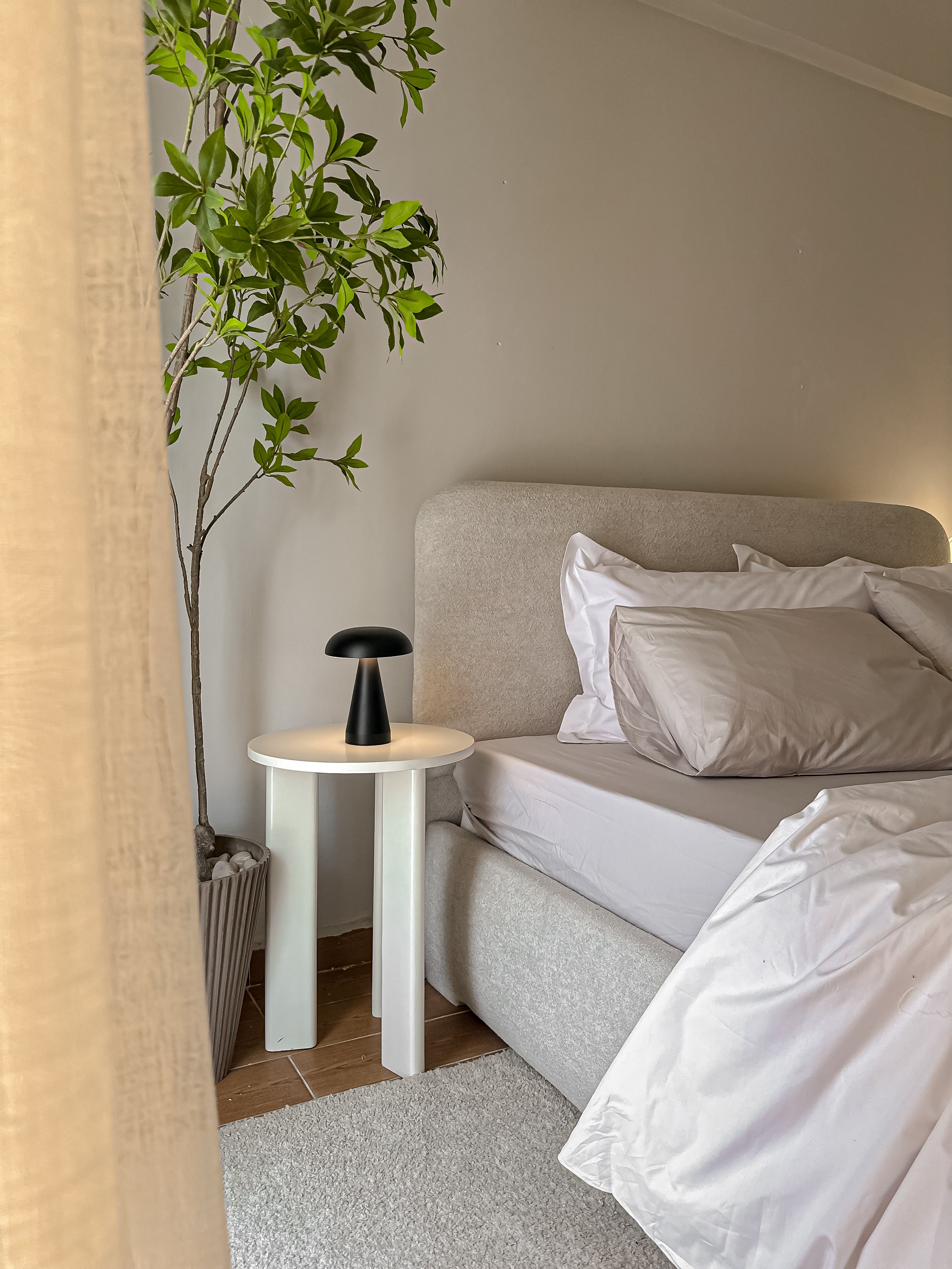 Boucle Bed Frame