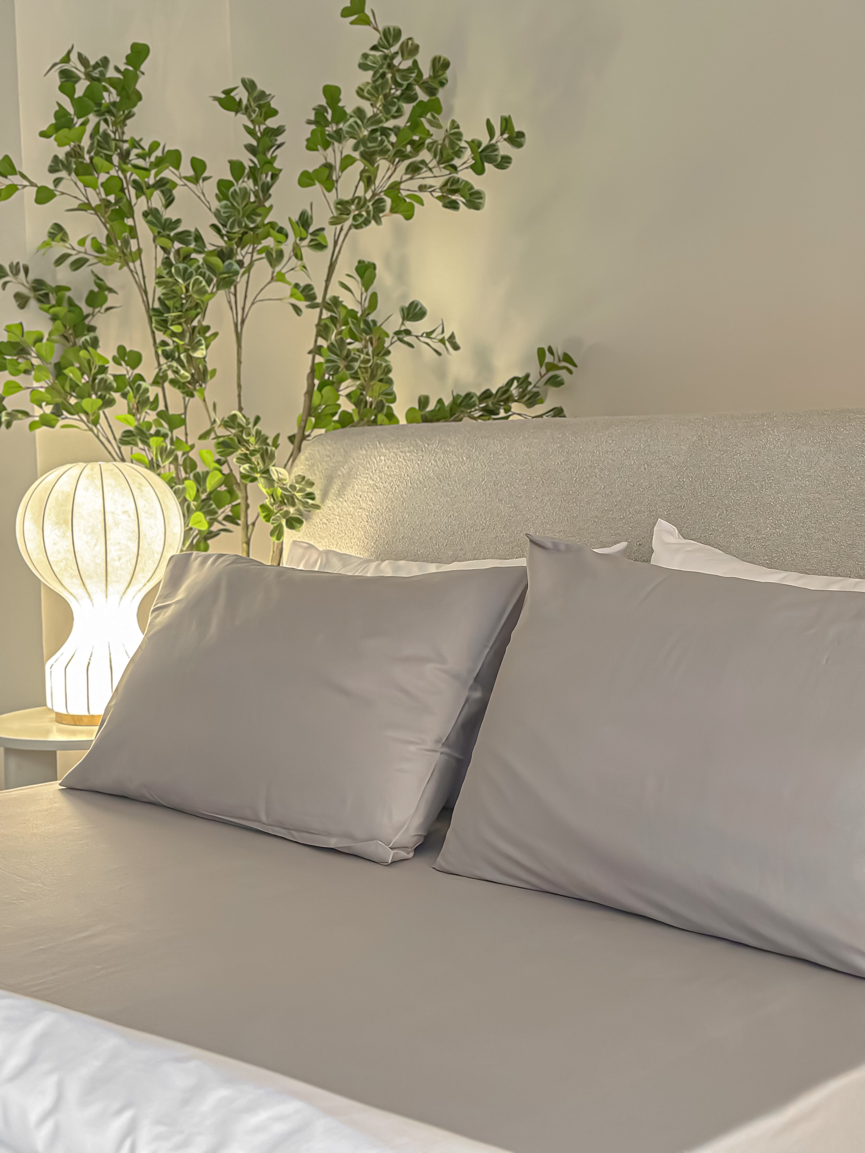 Neutral Gray bed Set