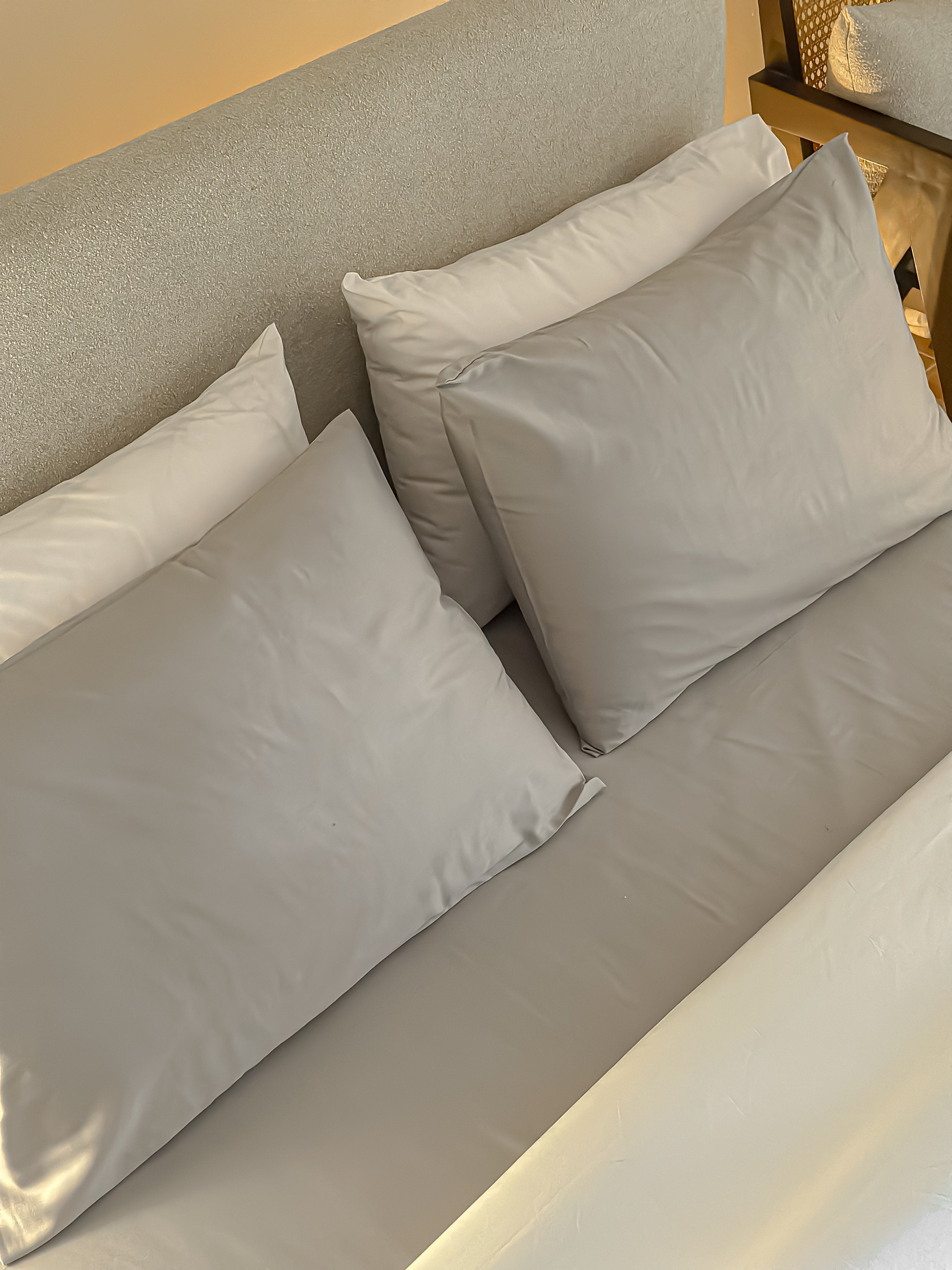 Neutral Gray bed Set