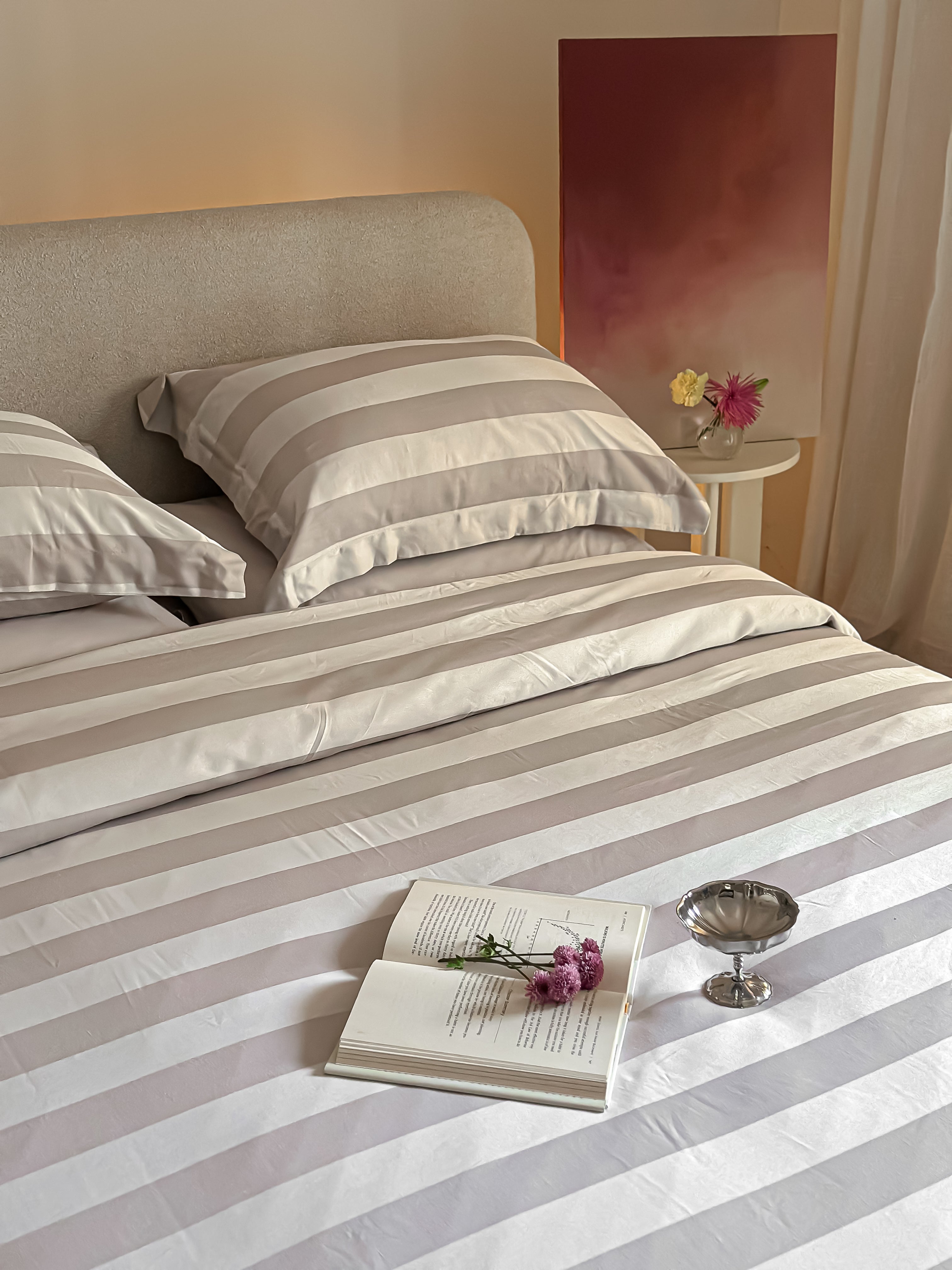 Jacquard duvet cover set