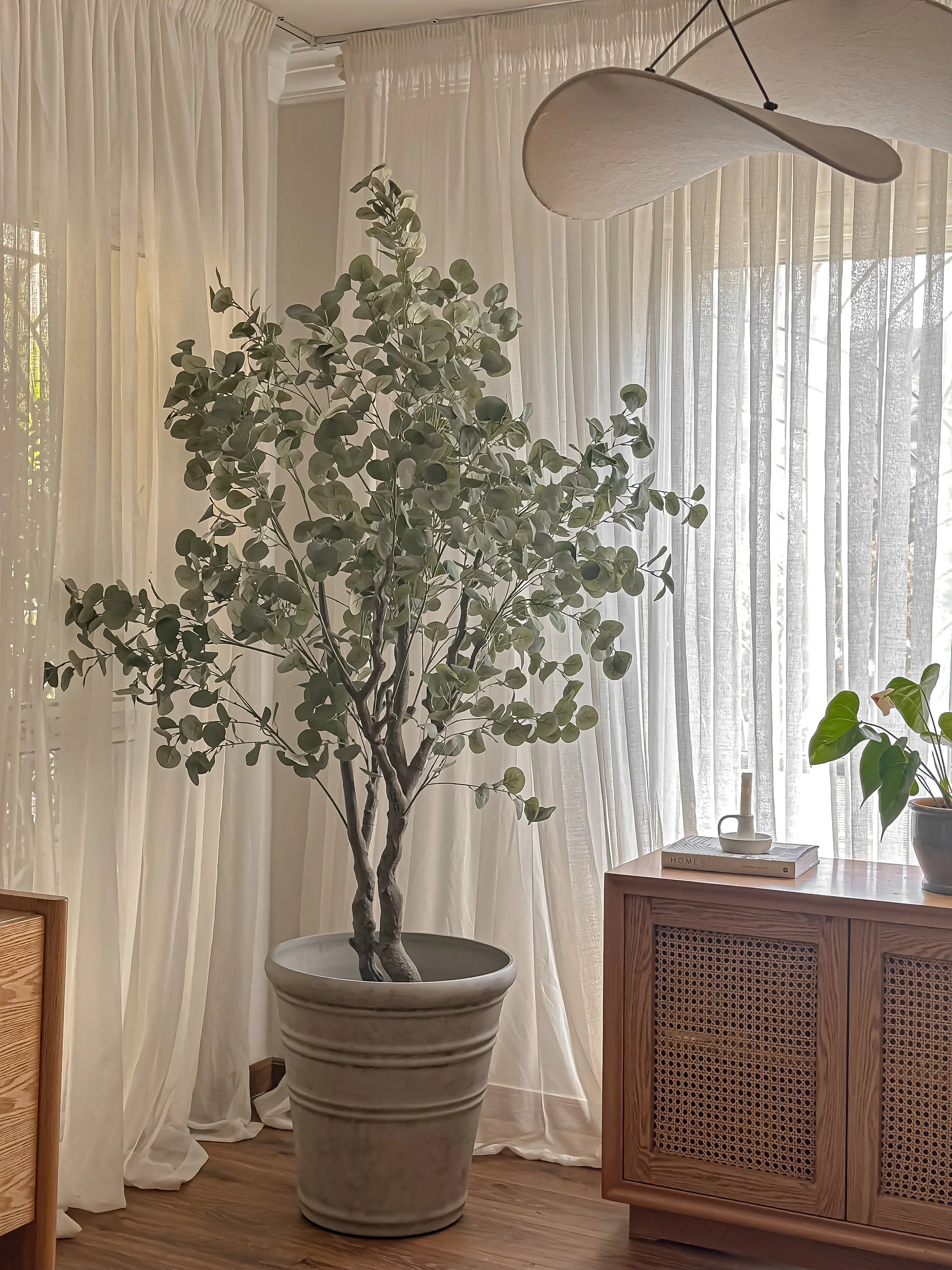 Faux Eucalyptus tree - 220 cm