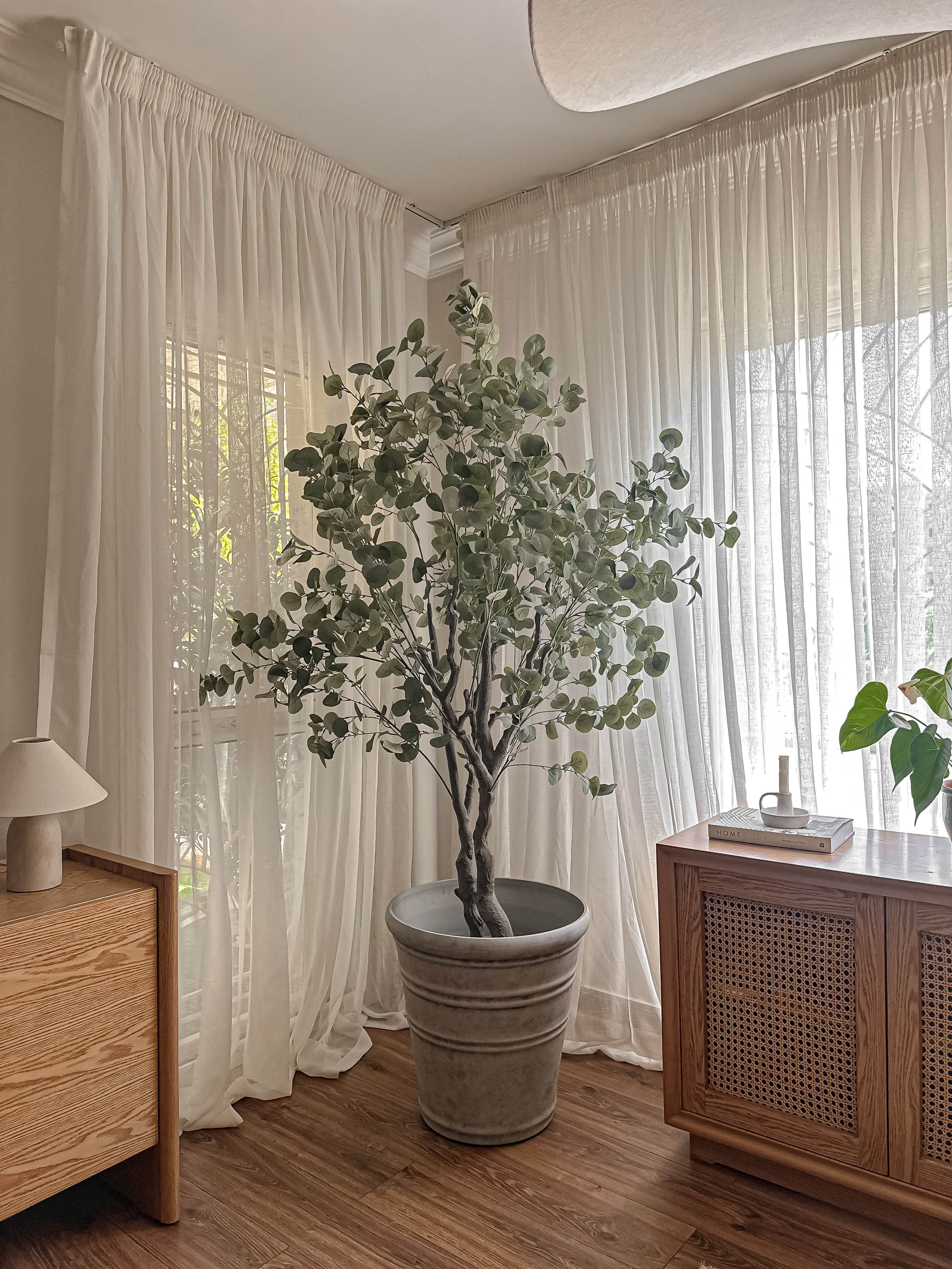 Faux Eucalyptus tree - 220 cm