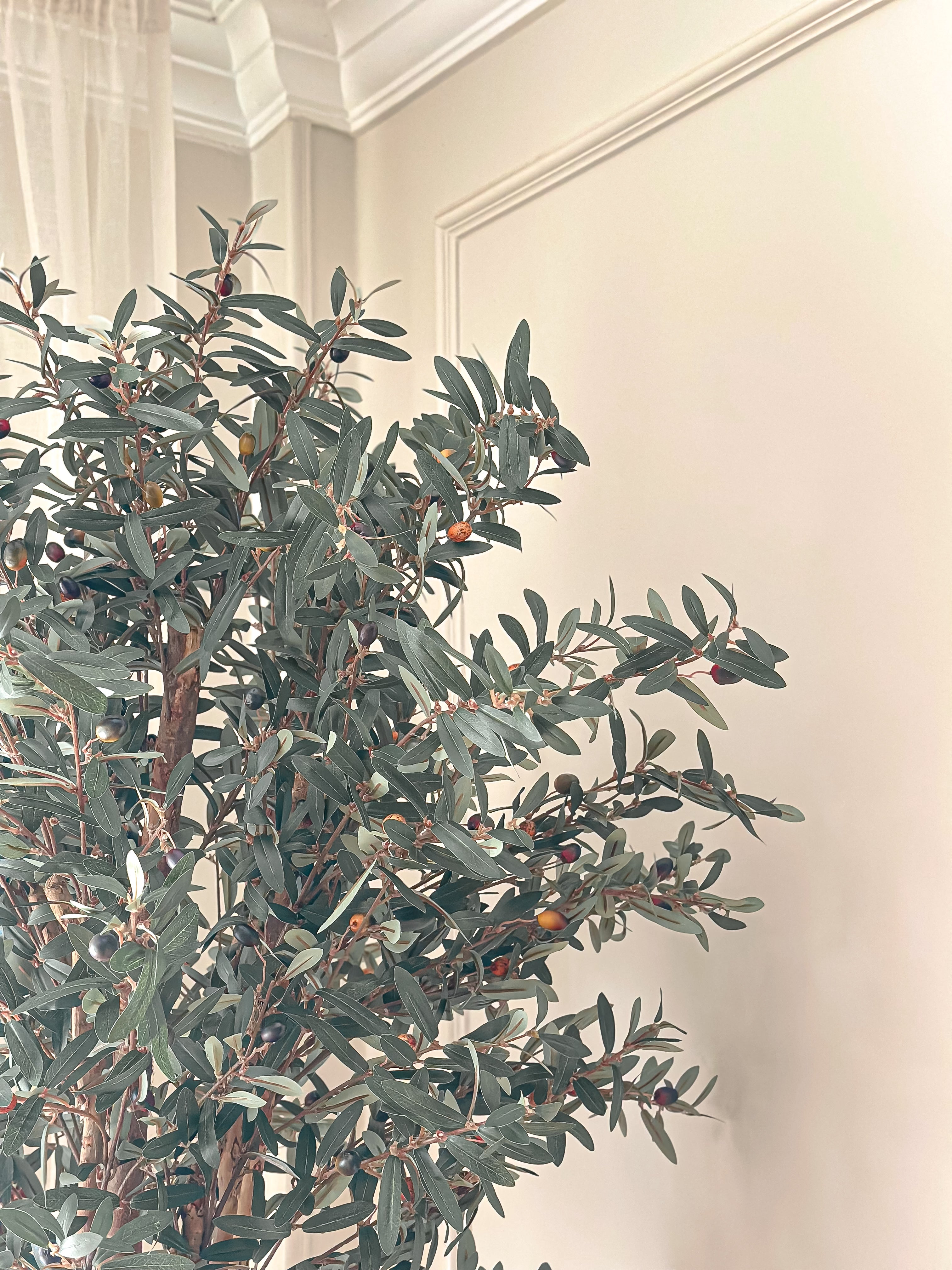 Olive Faux Tree - multiple steams