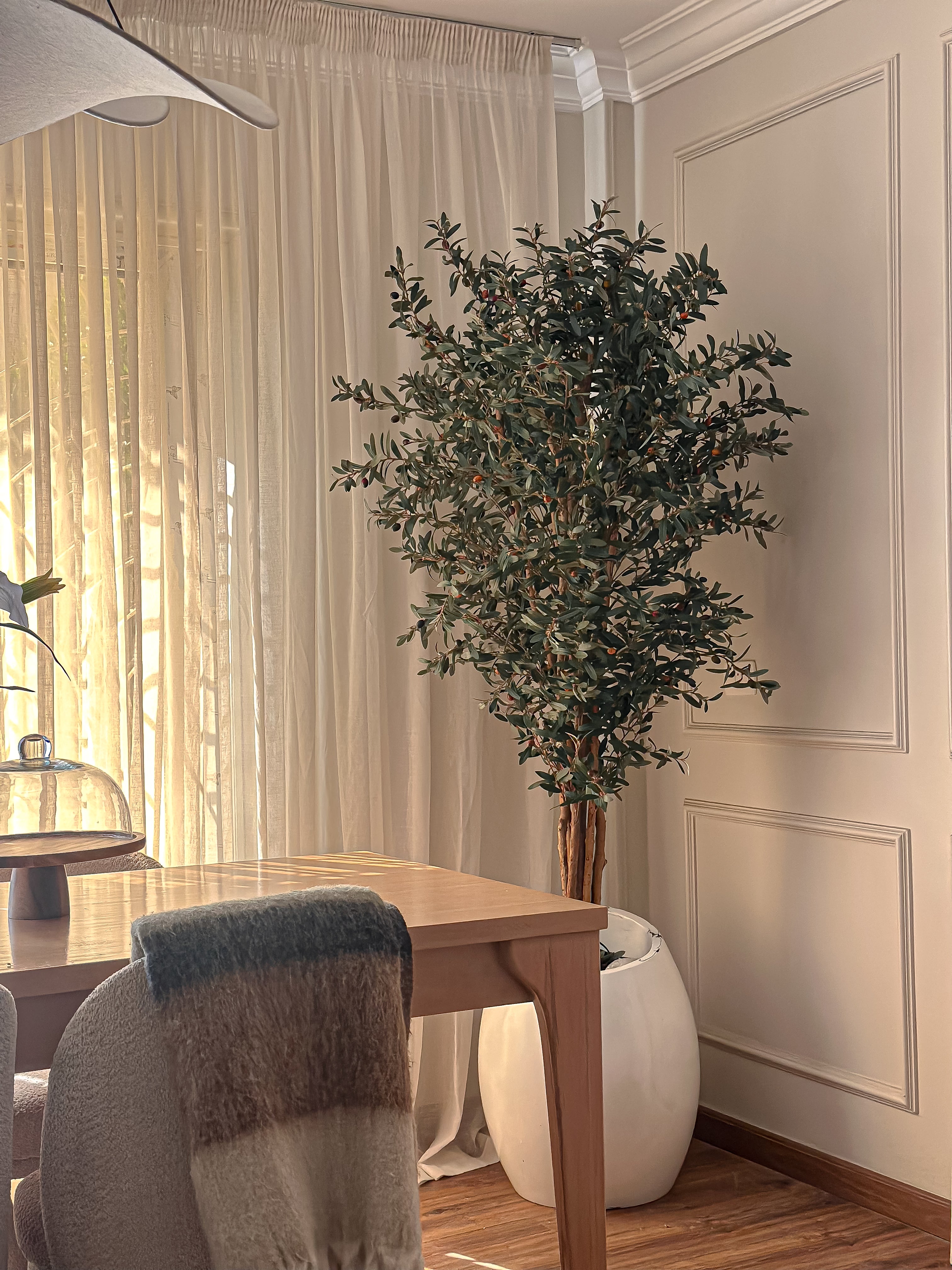 Olive Faux Tree - multiple steams
