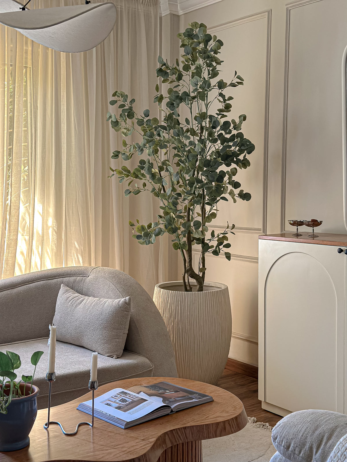 Eucalyptus Faux tree - 200 cm
