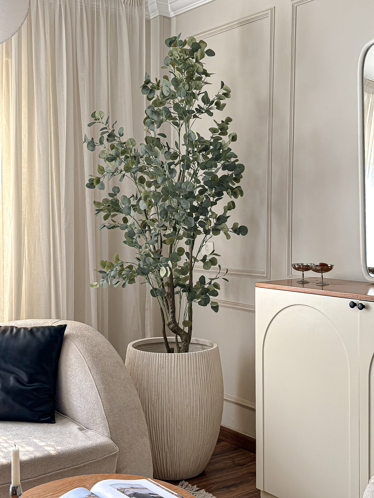 Eucalyptus Faux tree - 200 cm