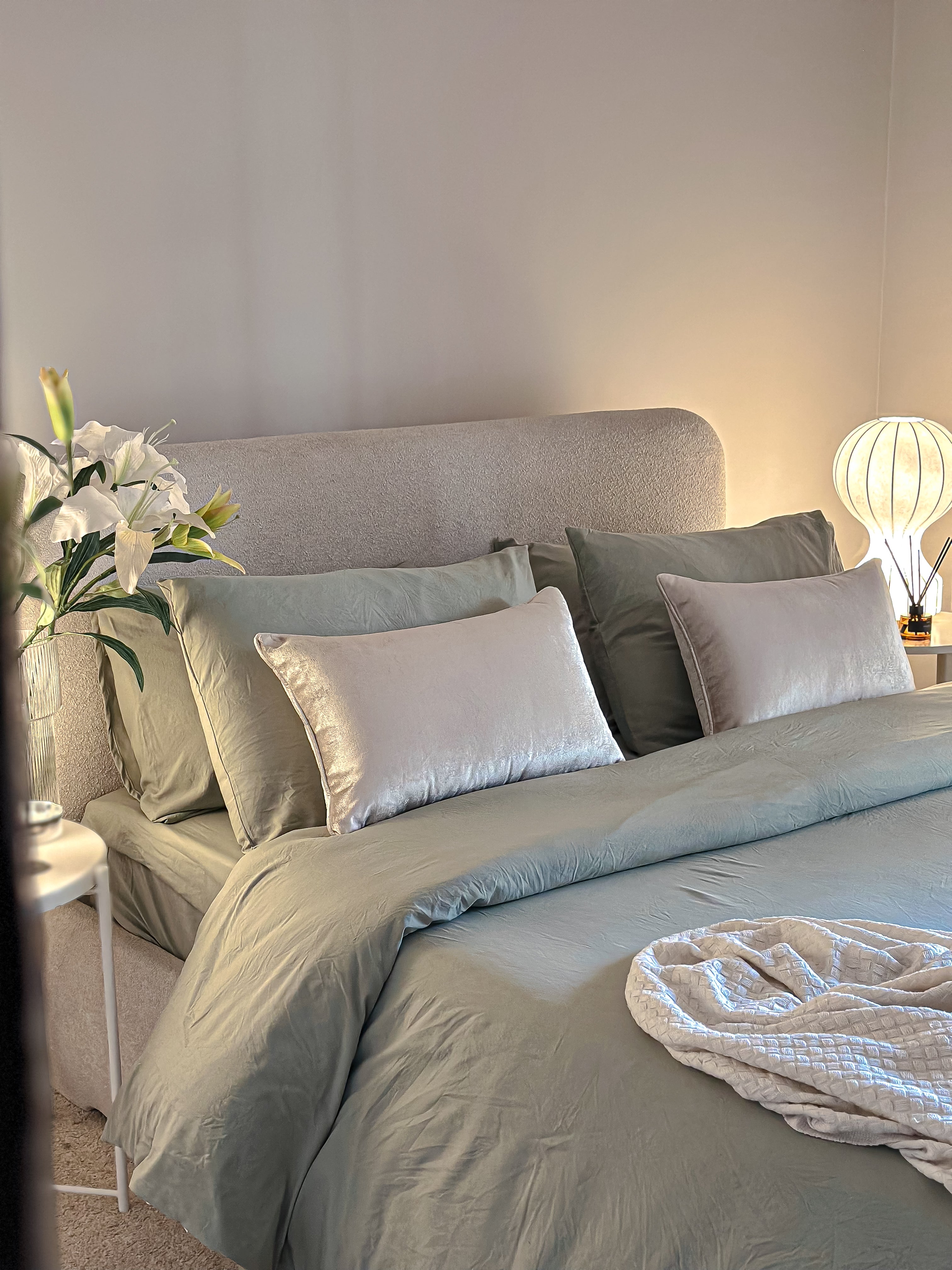 Tencel BedSheet set - sage green
