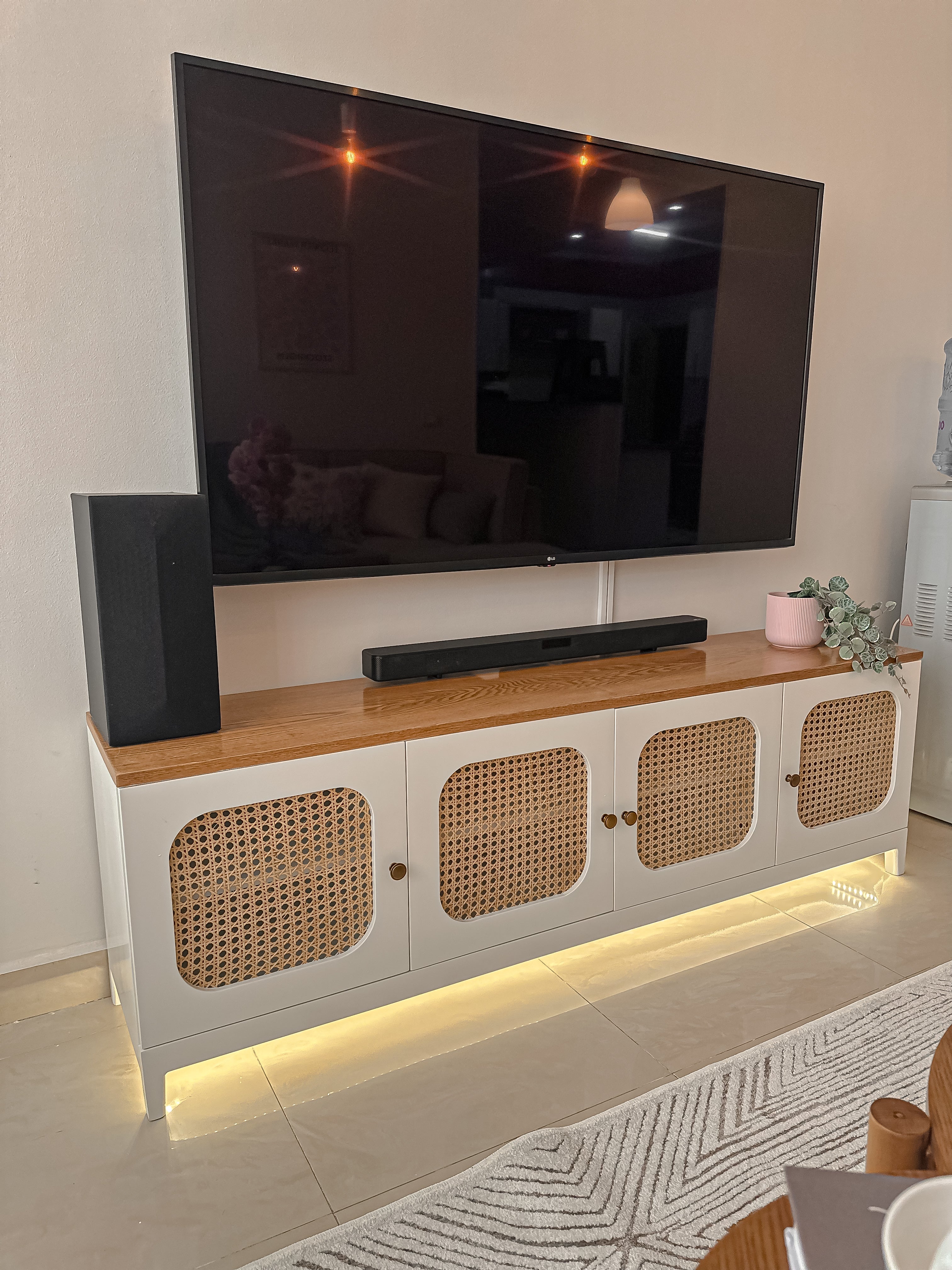 LULA Rattan TV Unit