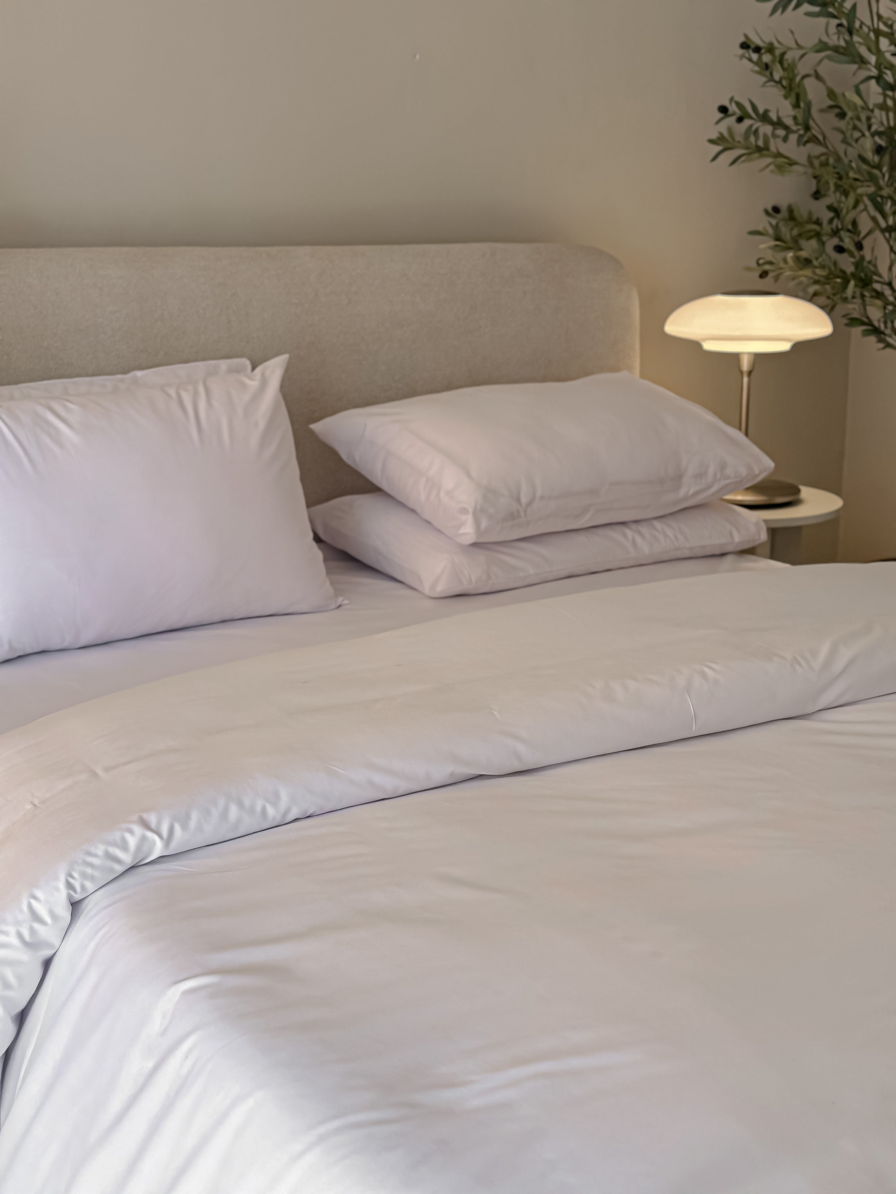 Prime Cotton Sheet Set - white