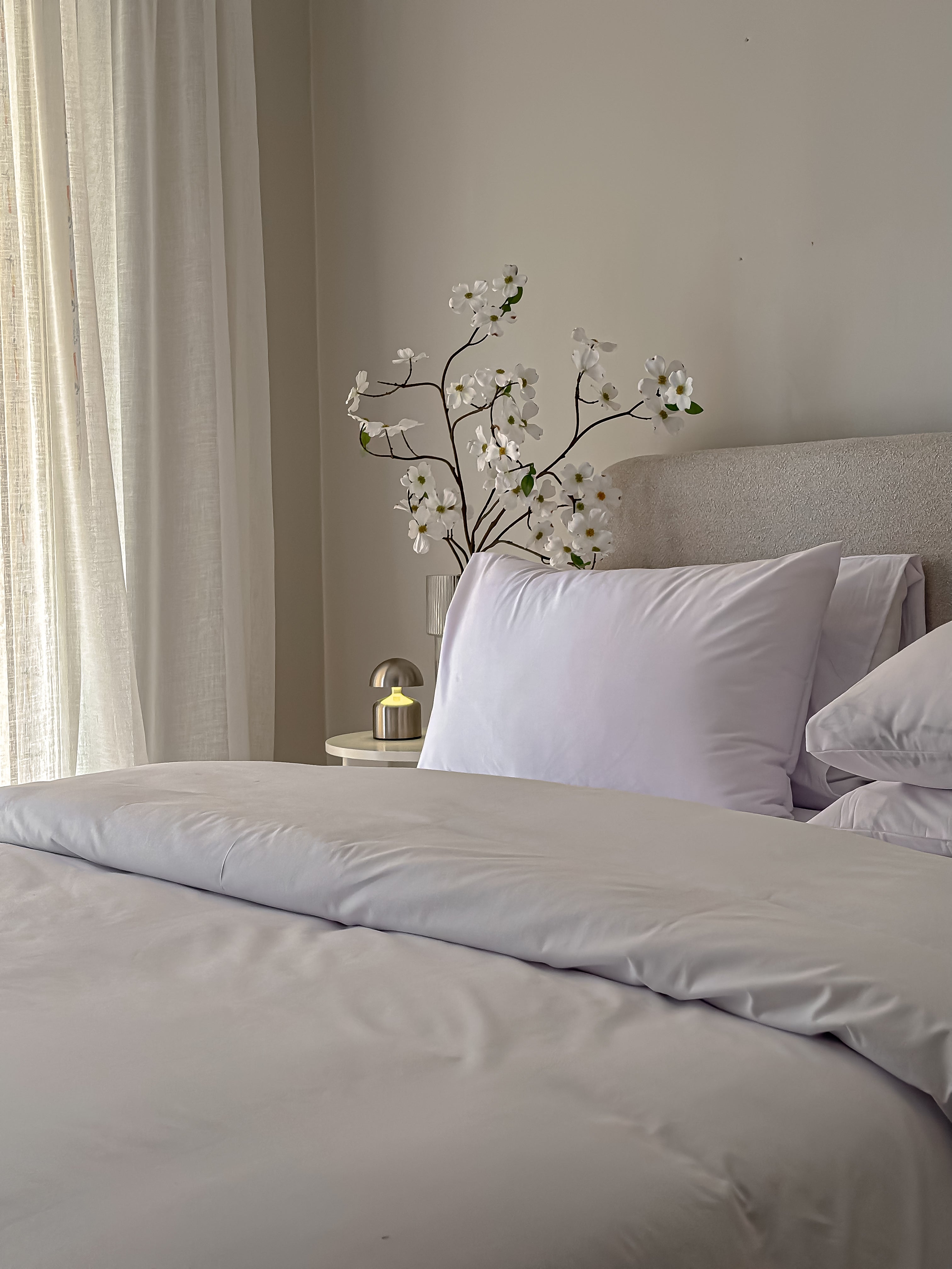 Prime Cotton Sheet Set - white