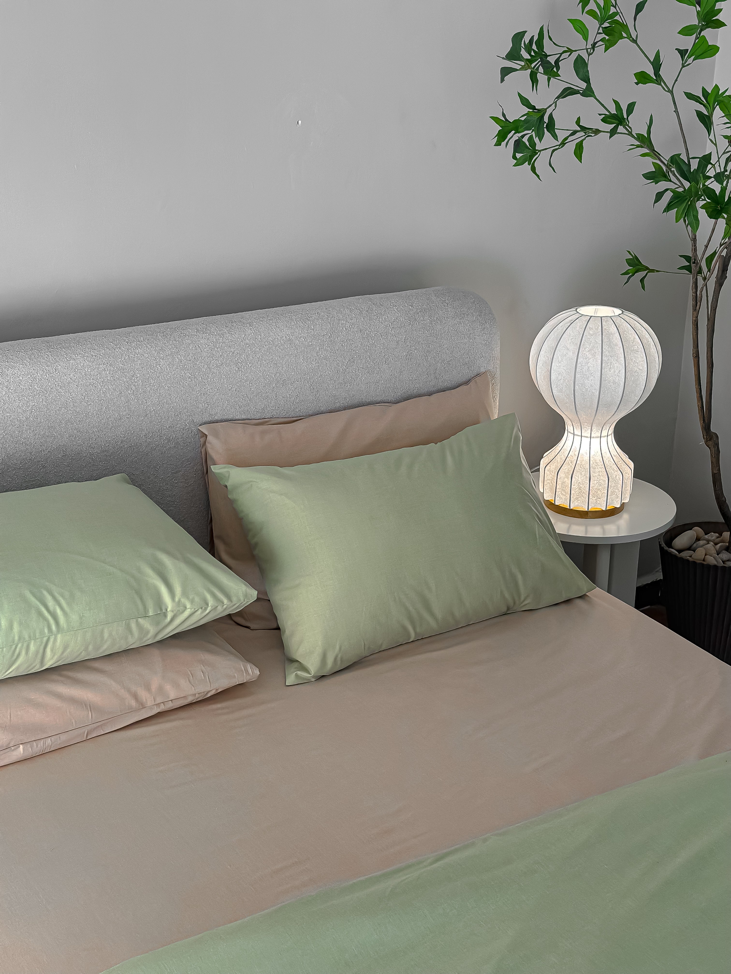 Prime Cotton Sheet Set - beige