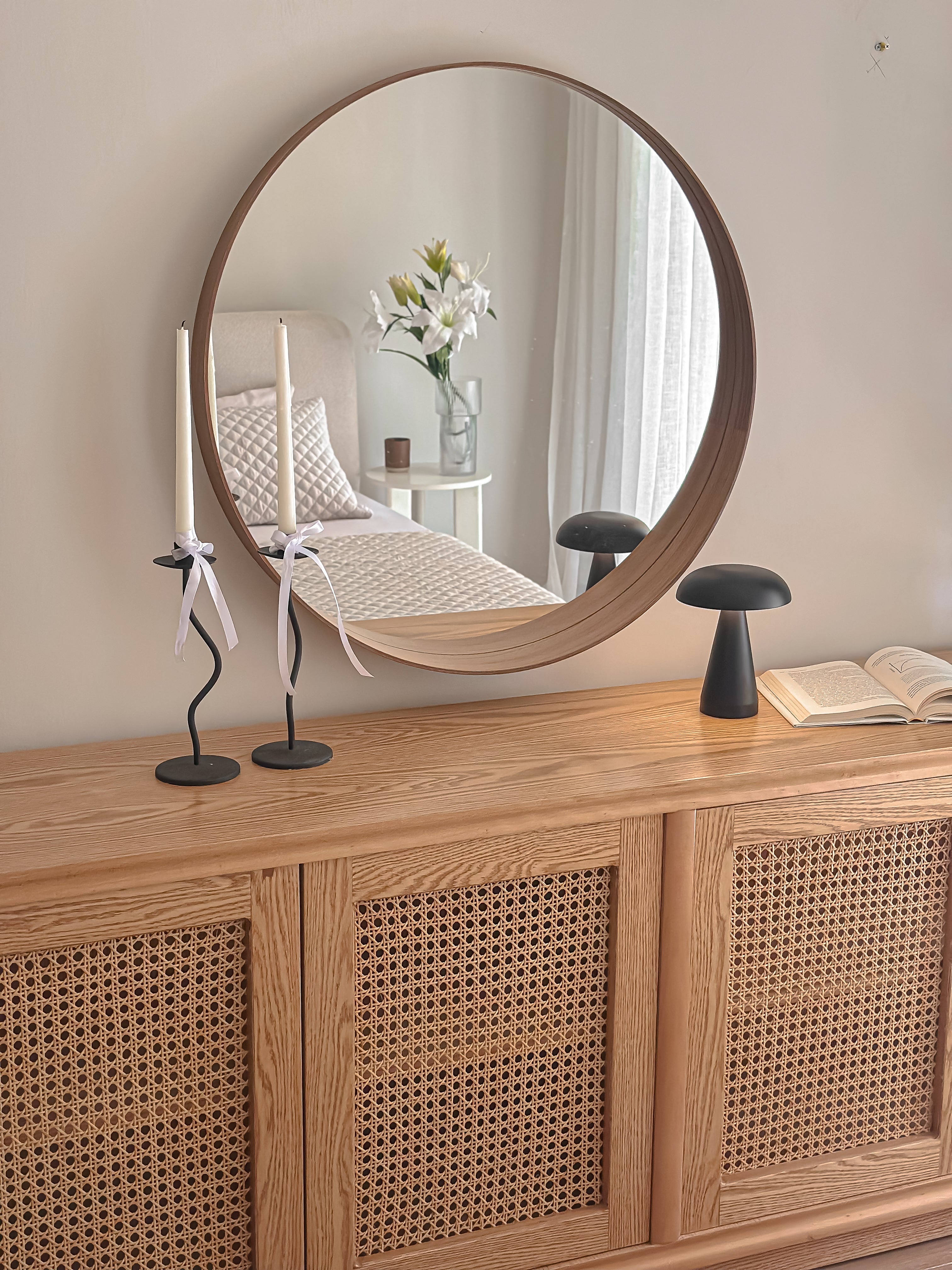 SOL Wooden Mirror