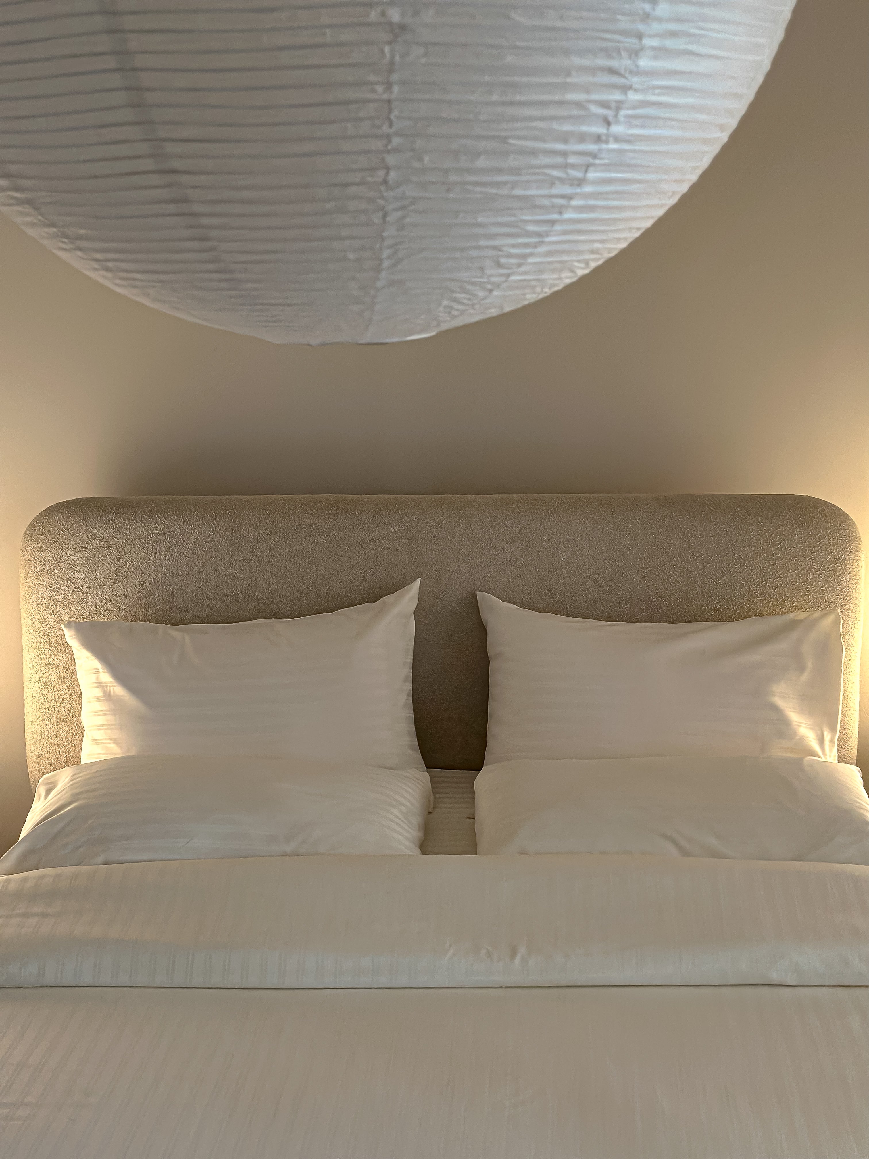 Jacquard cotton fitted sheet set _ off white