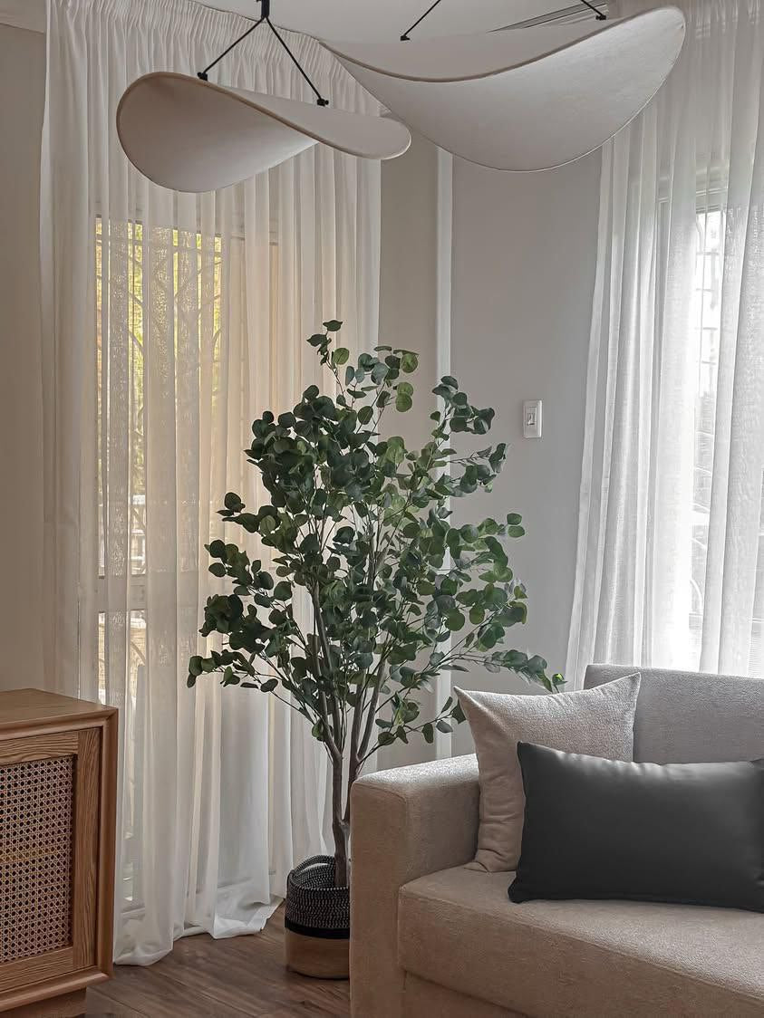 Eucalyptus 2 steam faux tree