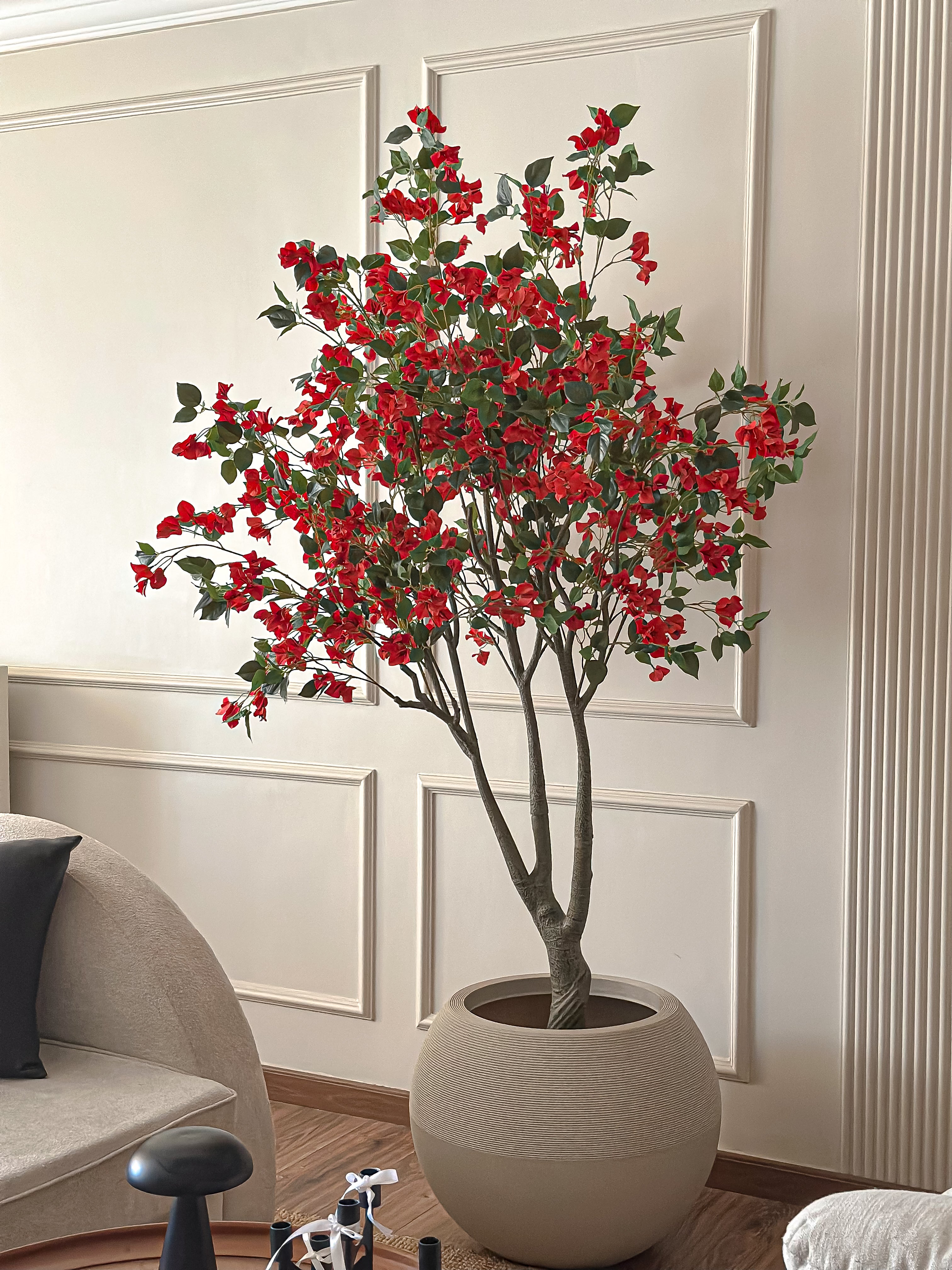 Bougainvillea Faux Tree