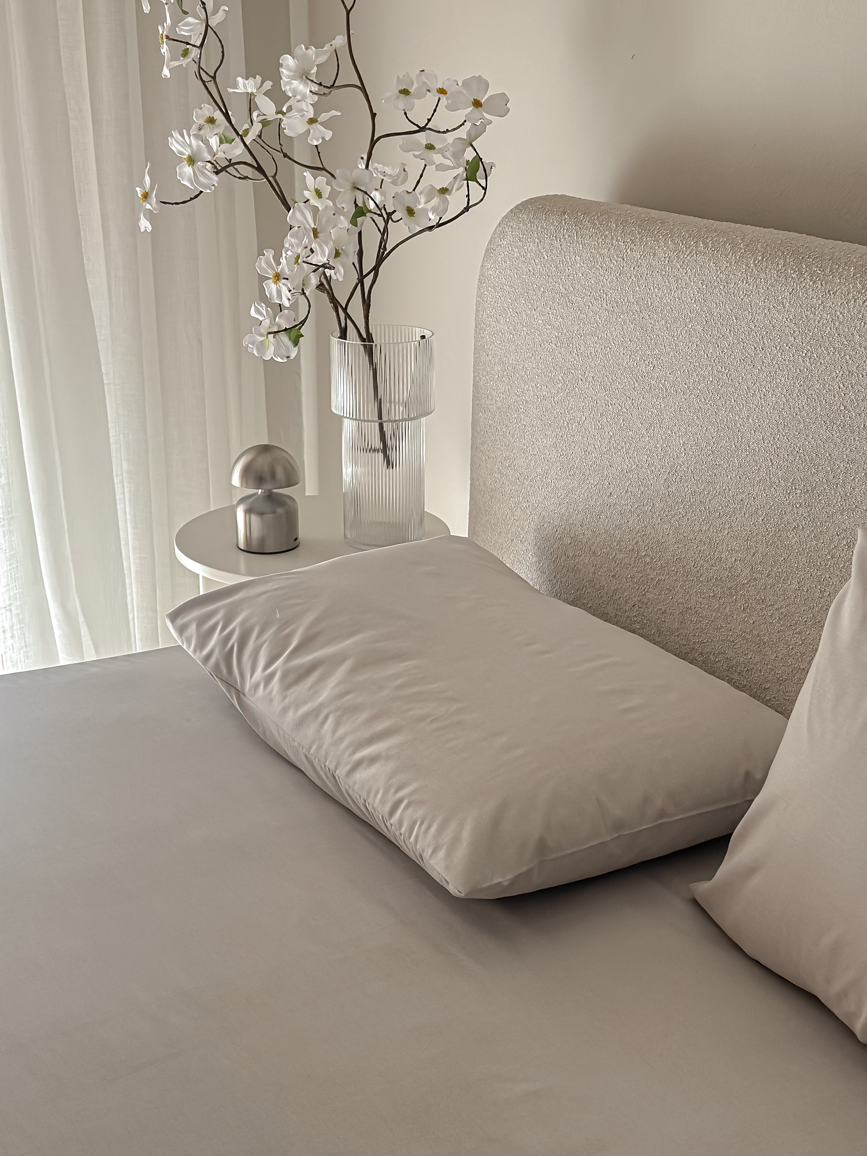 Prime Cotton Sheet Set - silver