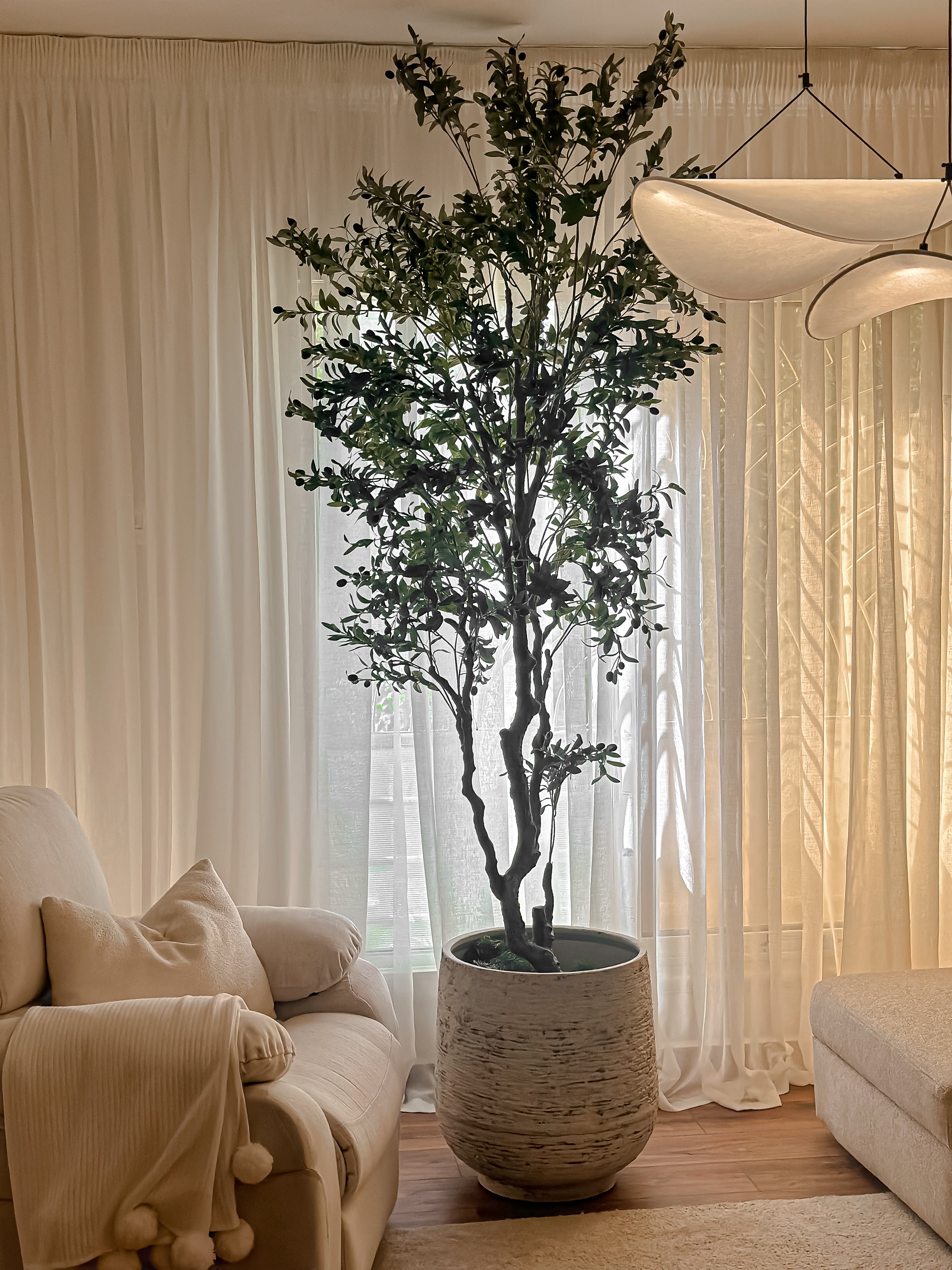 Olive Faux Tree - 250 cm