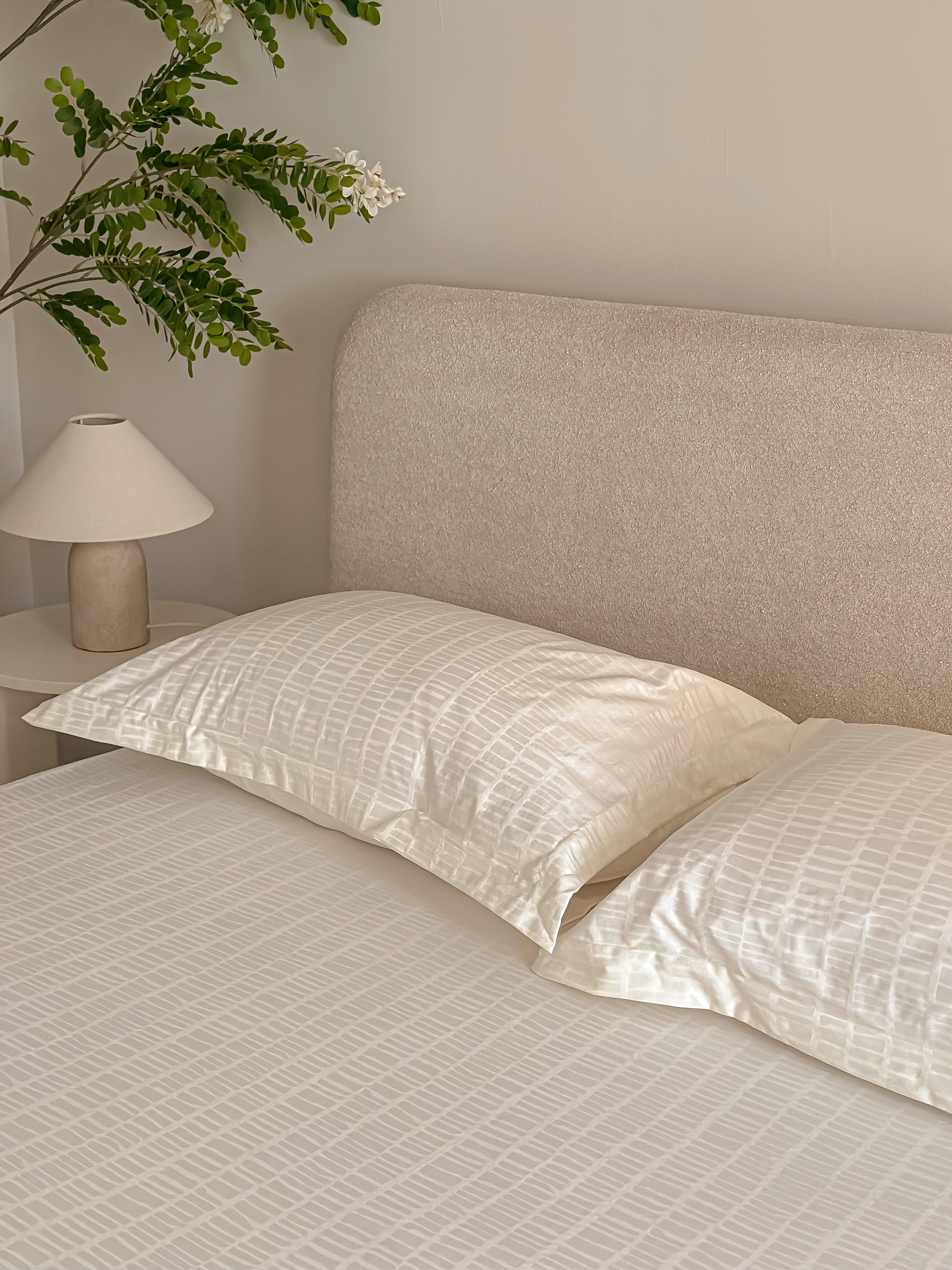 Jacquard cotton Bedsheet set