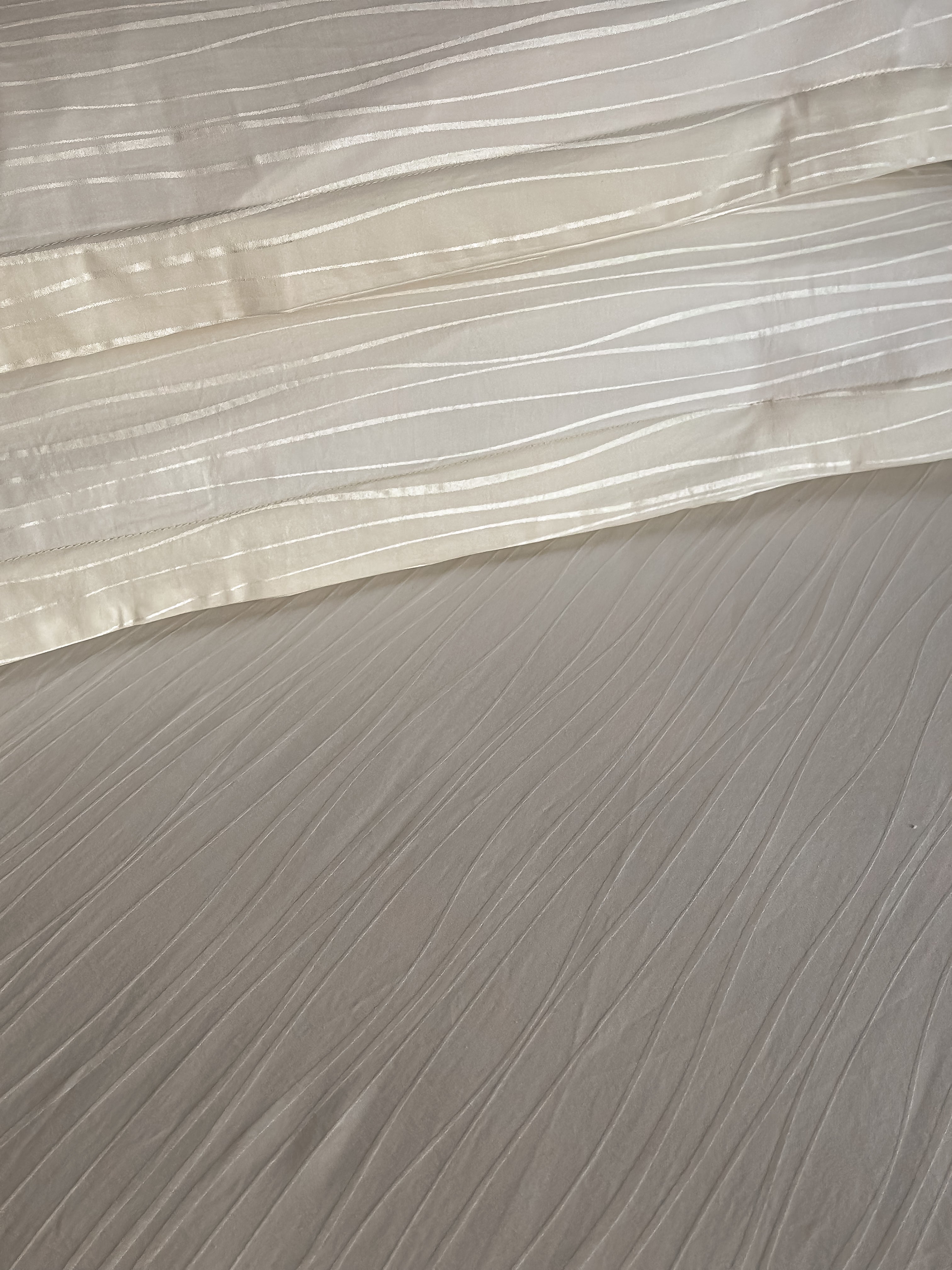 Jacquard cotton Bed sheet set _ waves