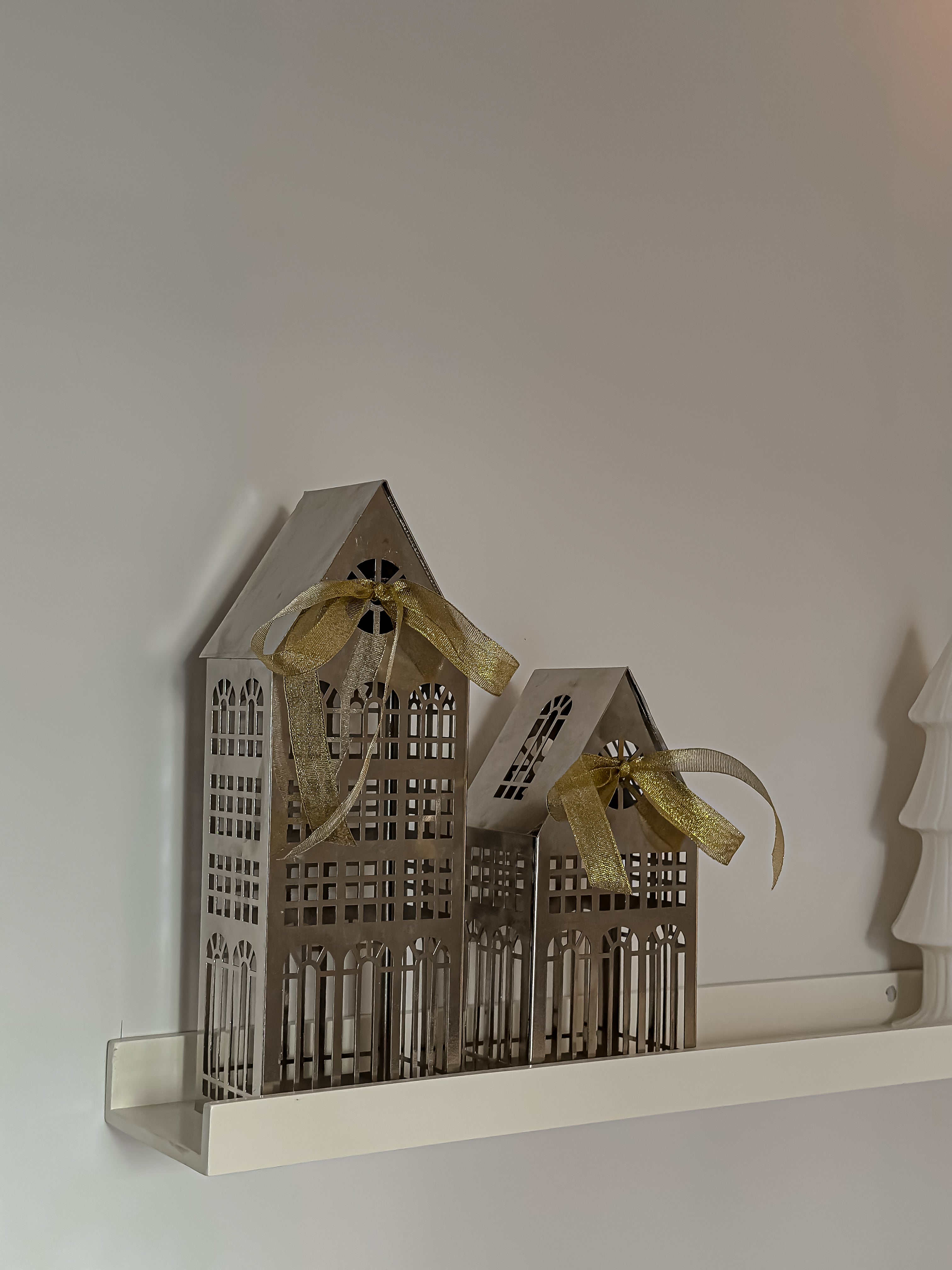 Neutral Wood Wall Shelf