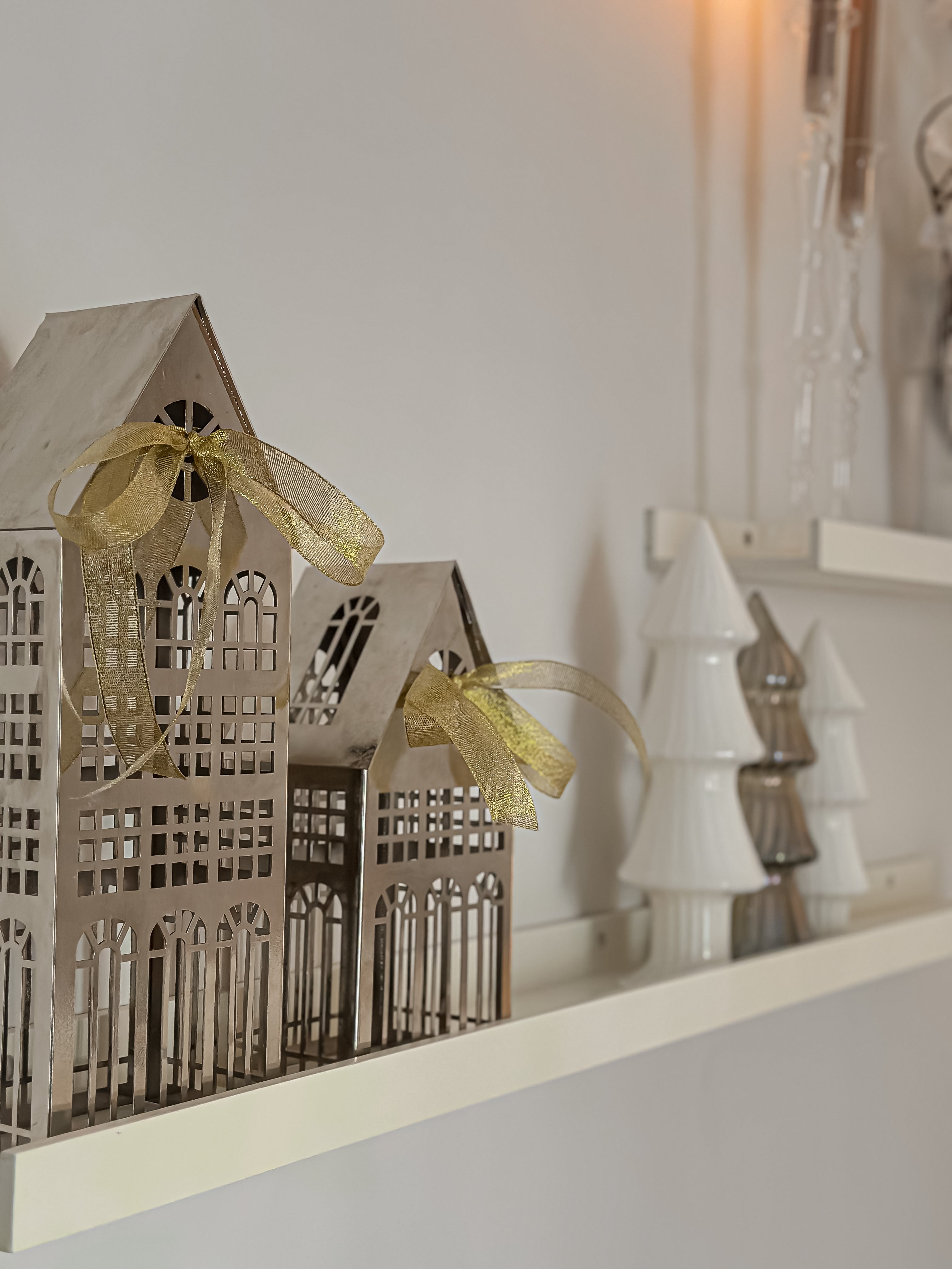 Neutral Wood Wall Shelf