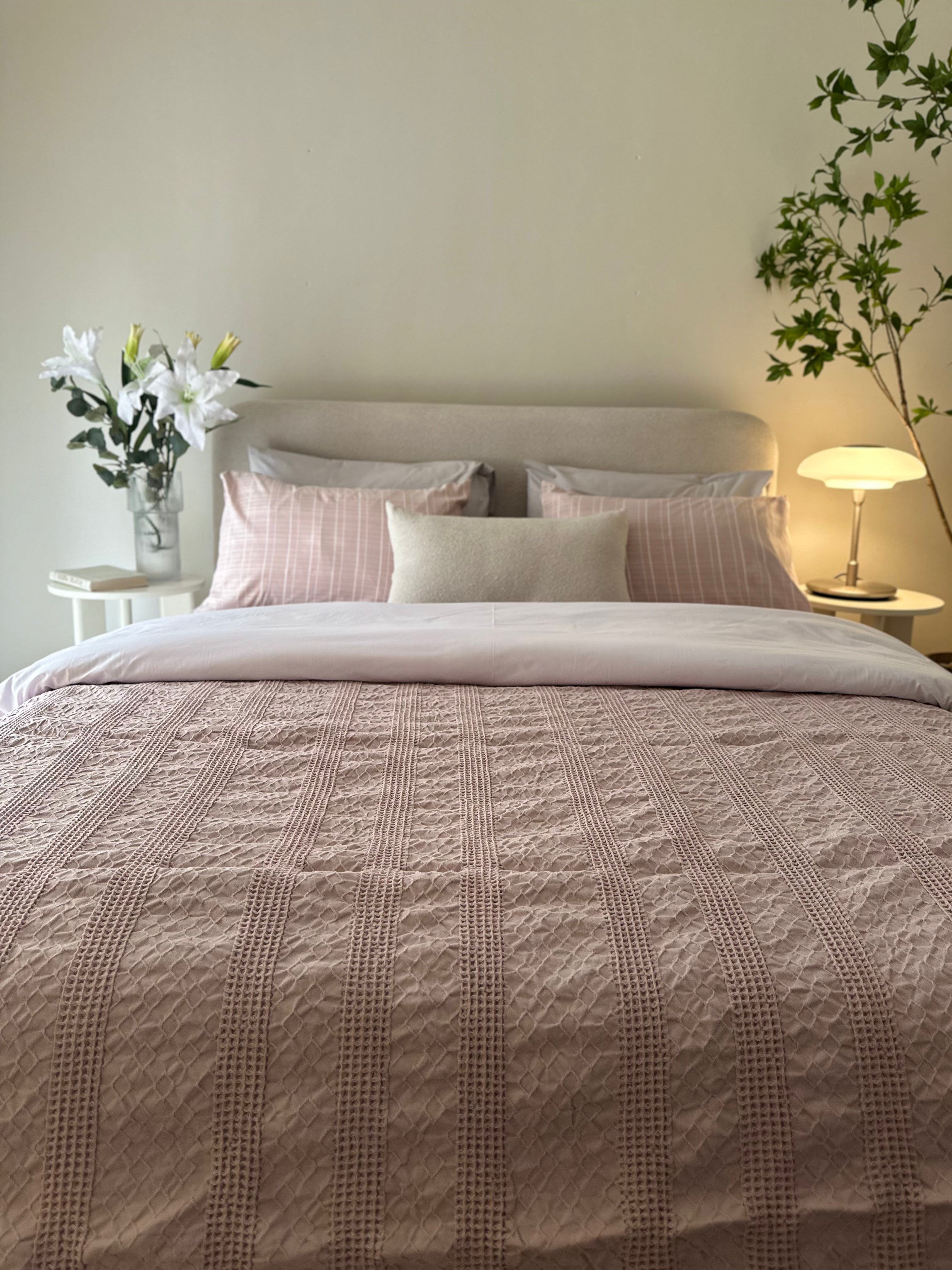 Waffle Summer Coverlet