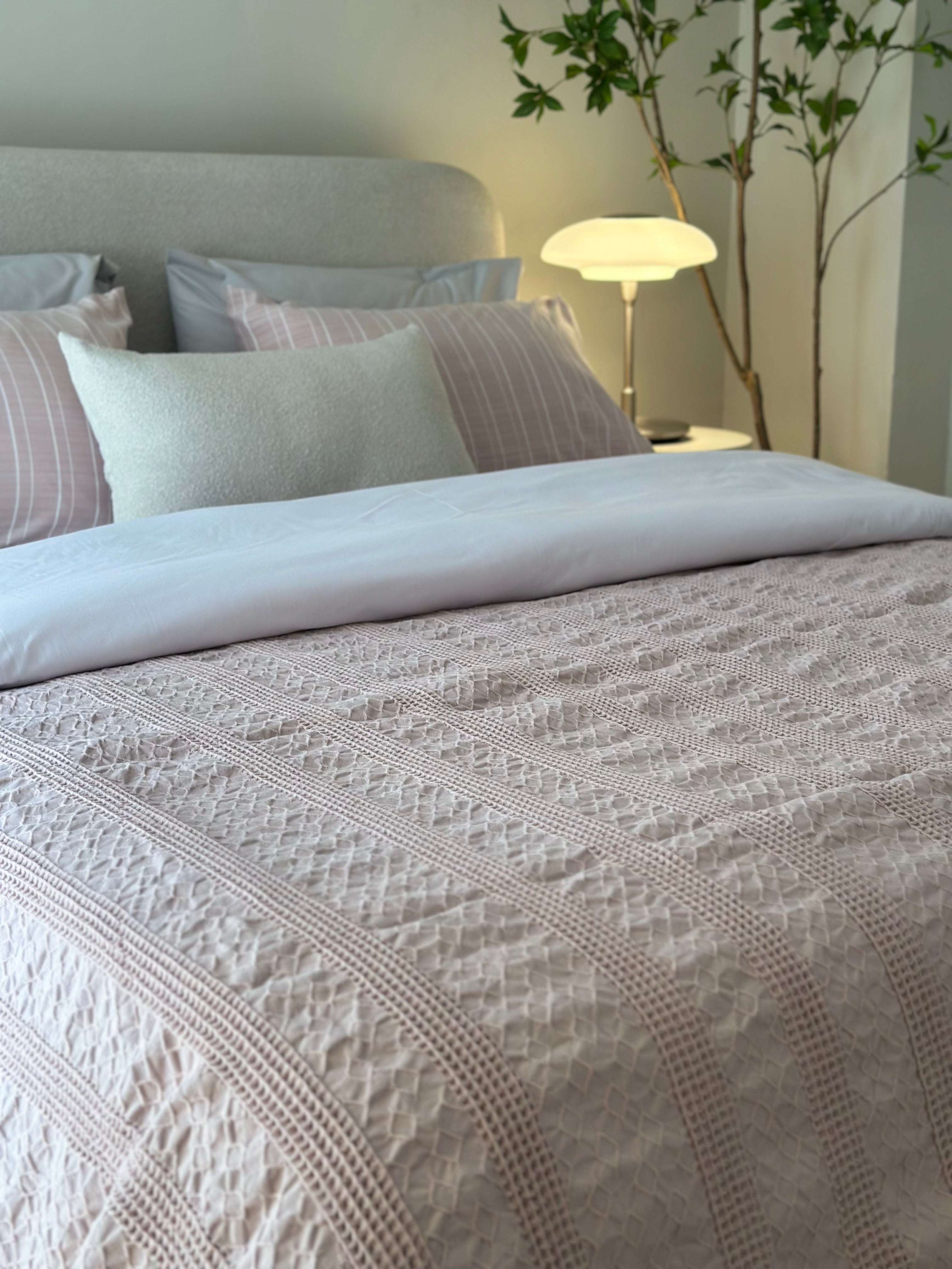Waffle Summer Coverlet