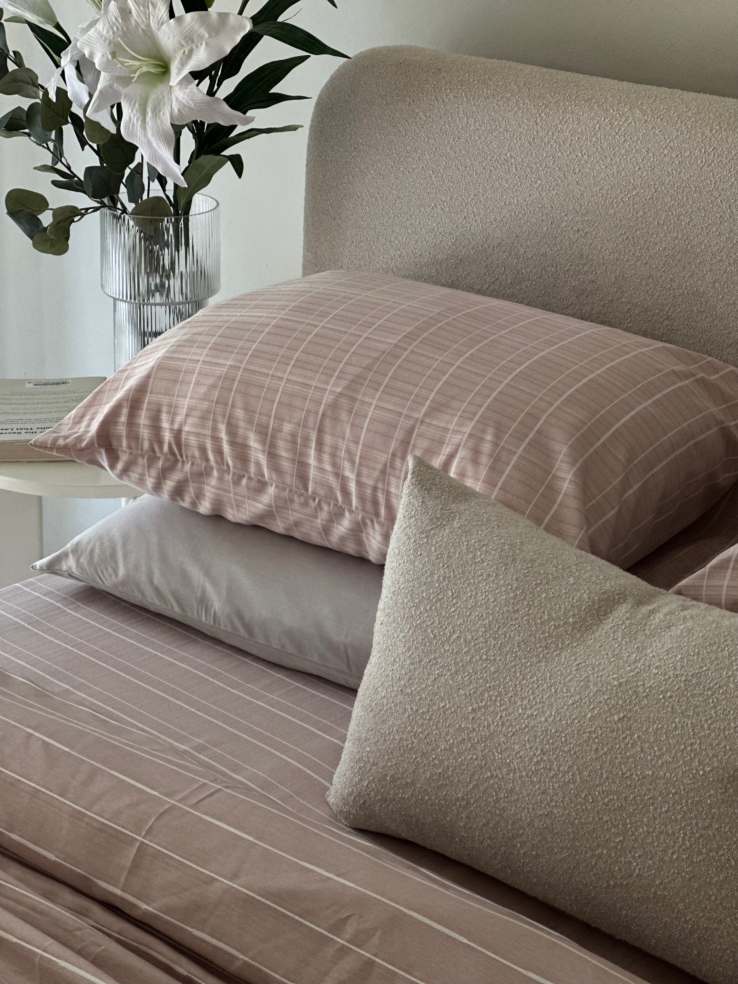 Calm Stripes Fitted Sheet Set