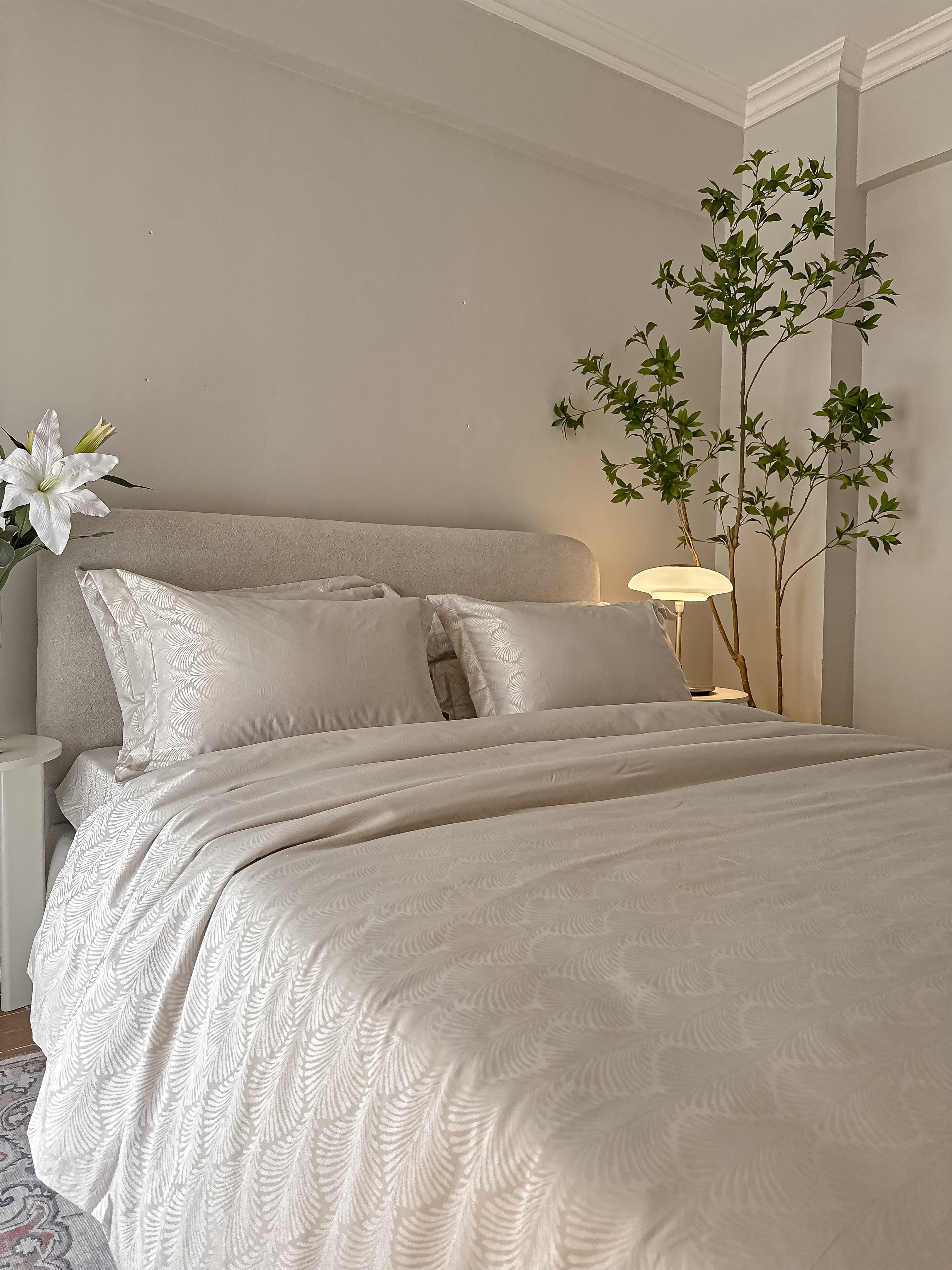 Minish Jacquard Duvet Cover Set