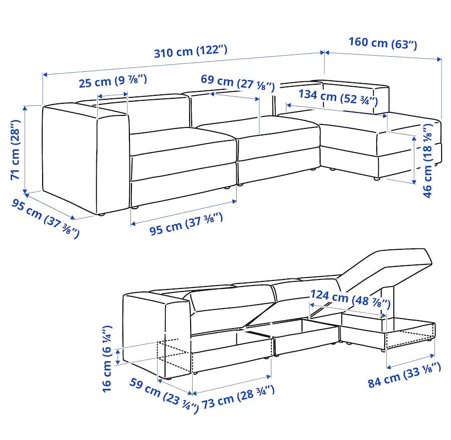 MYSA - L-Shape Sofa